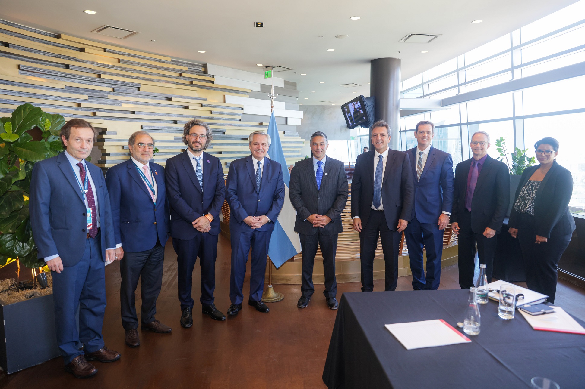 El Presidente se reunió con el titular de General Motors Internacional