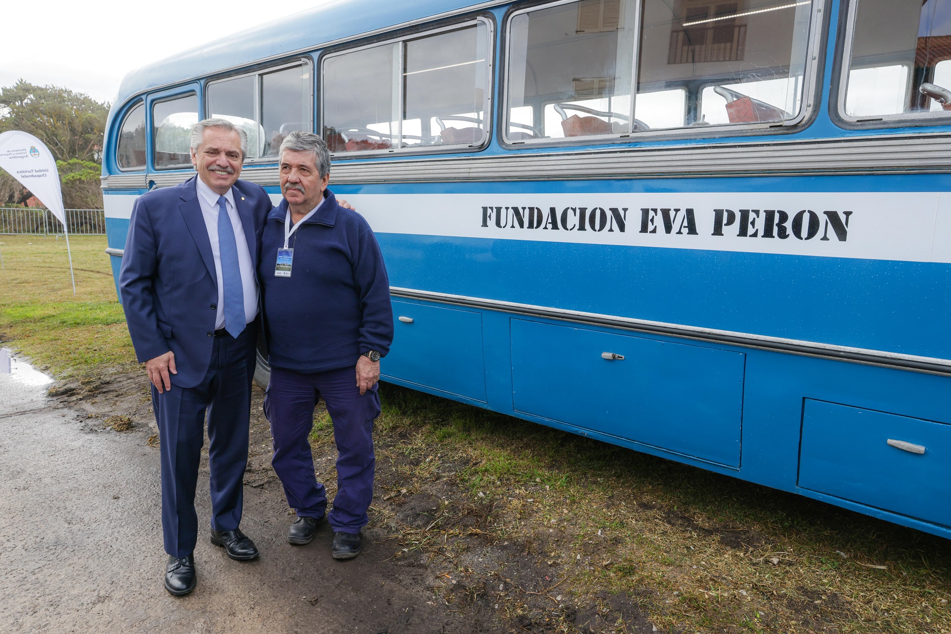 Alberto Fernández: “Tenemos que tomar la bandera de Evita y luchar más que nunca”