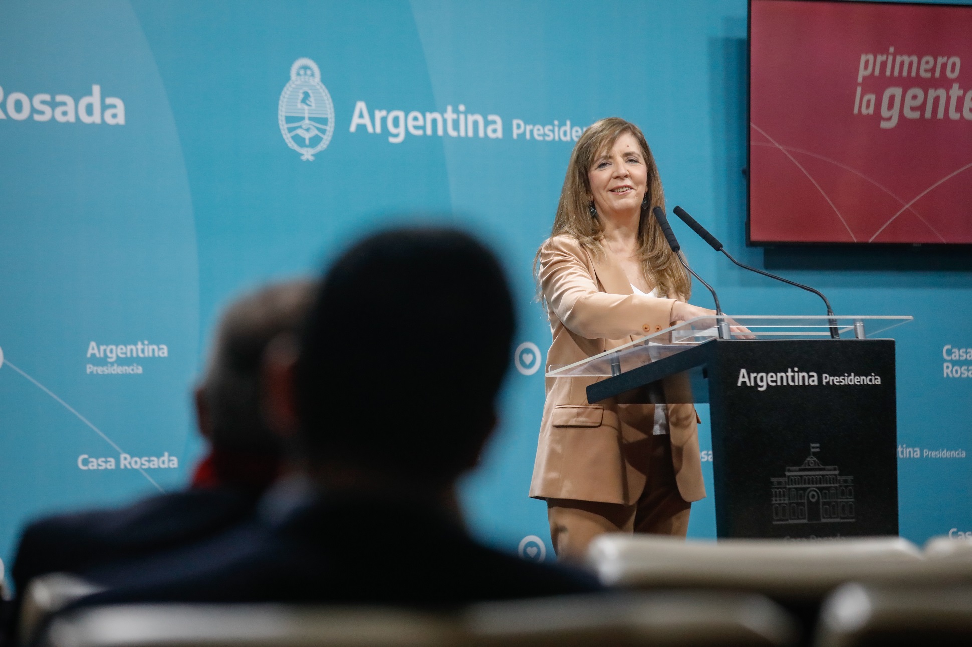“La Argentina está creciendo y desarrollándose en el rumbo que todos y todas esperamos”, afirmó Cerruti