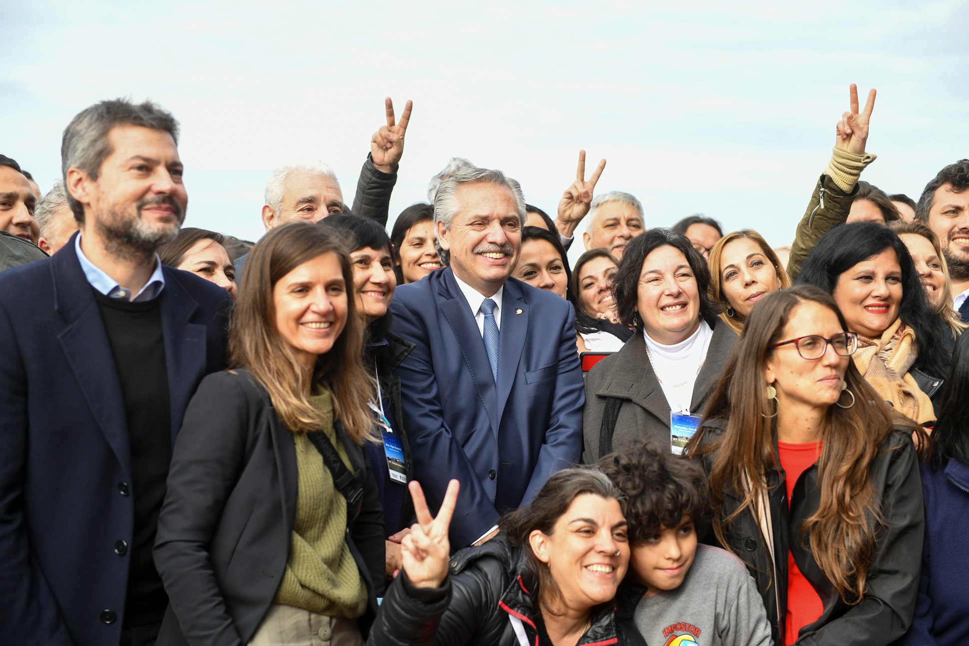 Alberto Fernández: “Tenemos que tomar la bandera de Evita y luchar más que nunca”