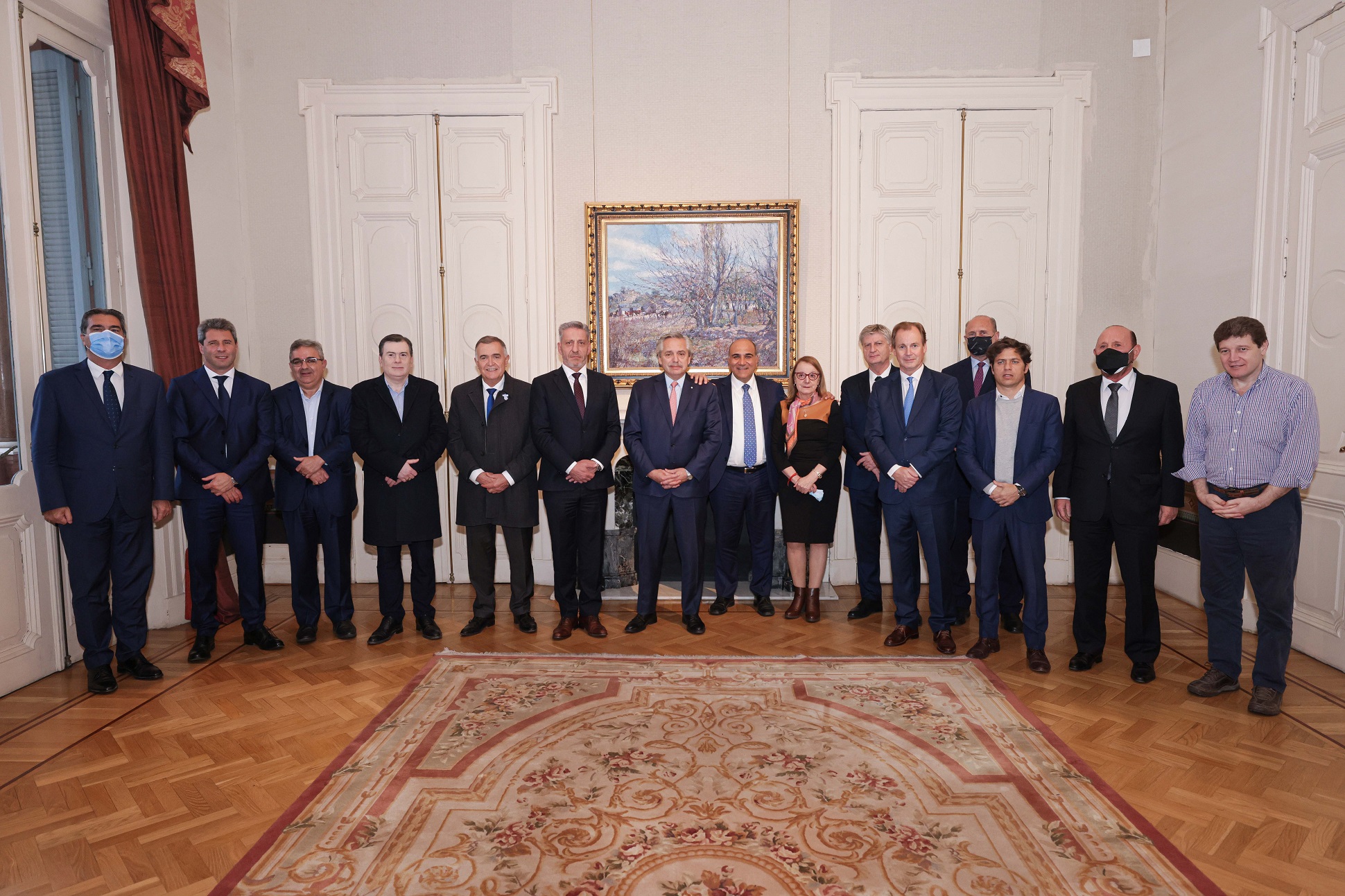 El presidente se reunió con gobernadores en Casa Rosada