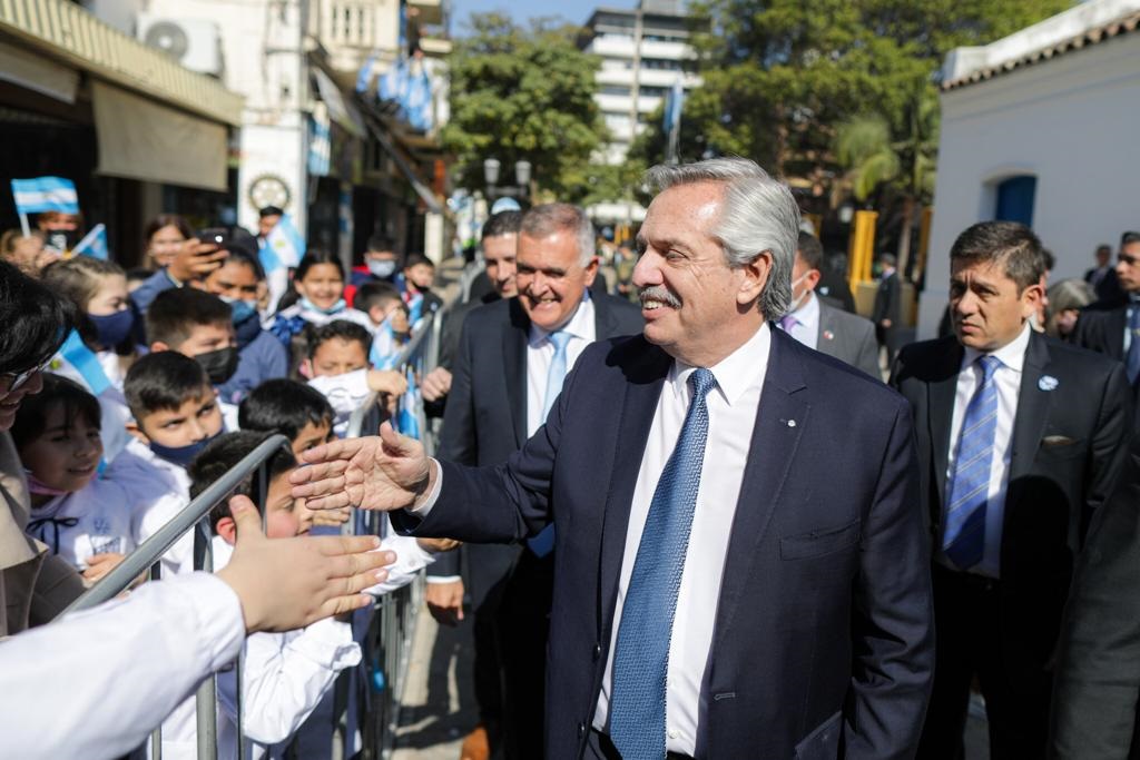 Alberto Fernández: “Para poder avanzar como comunidad que somos, debemos derribar muros y comenzar a construir puentes”