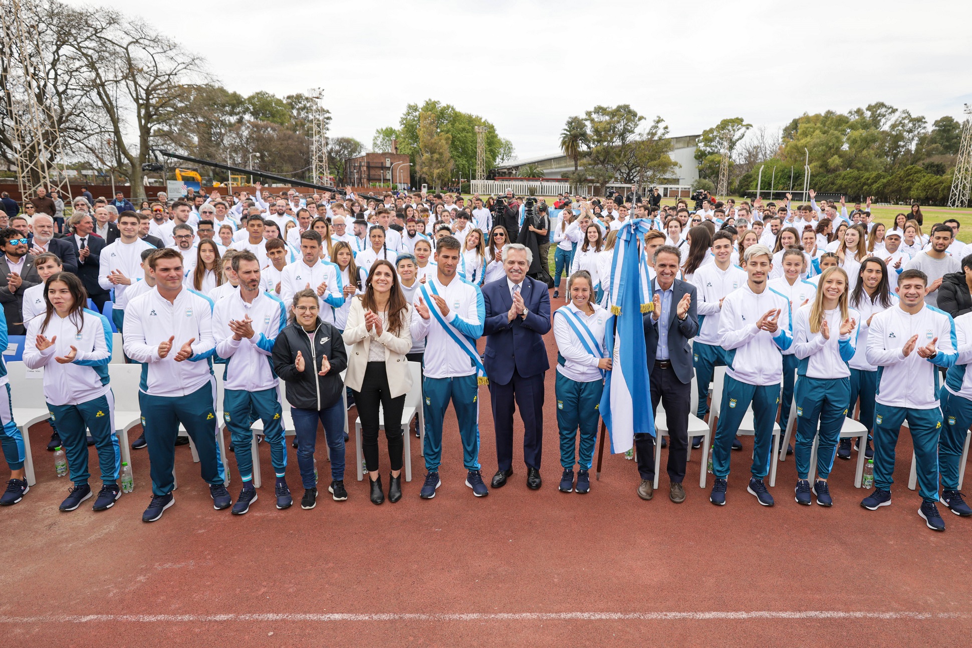 Alberto Fernández: El Estado tiene que estar presente para promover el deporte como forma de vida y de desarrollo social”