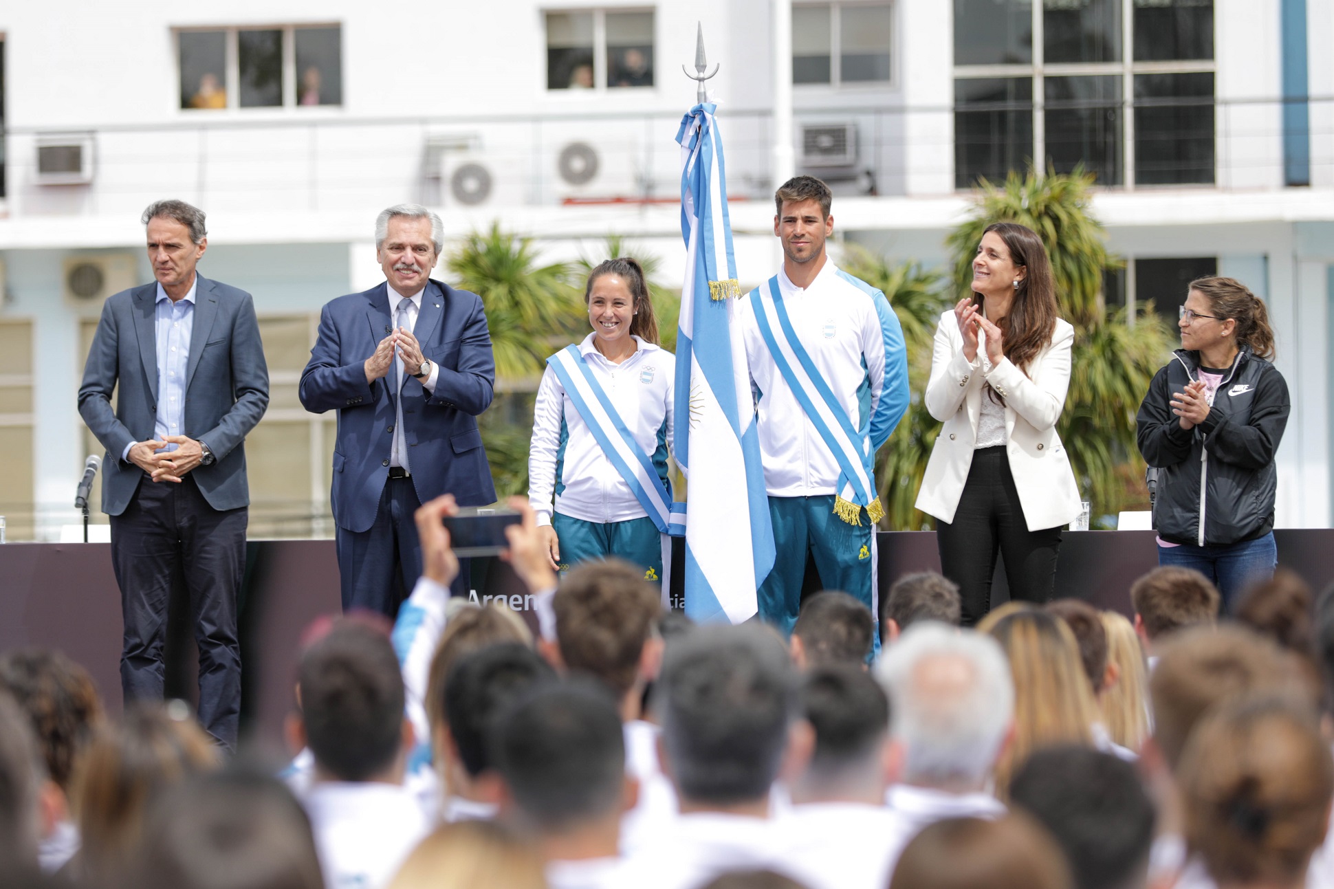 Alberto Fernández: El Estado tiene que estar presente para promover el deporte como forma de vida y de desarrollo social”