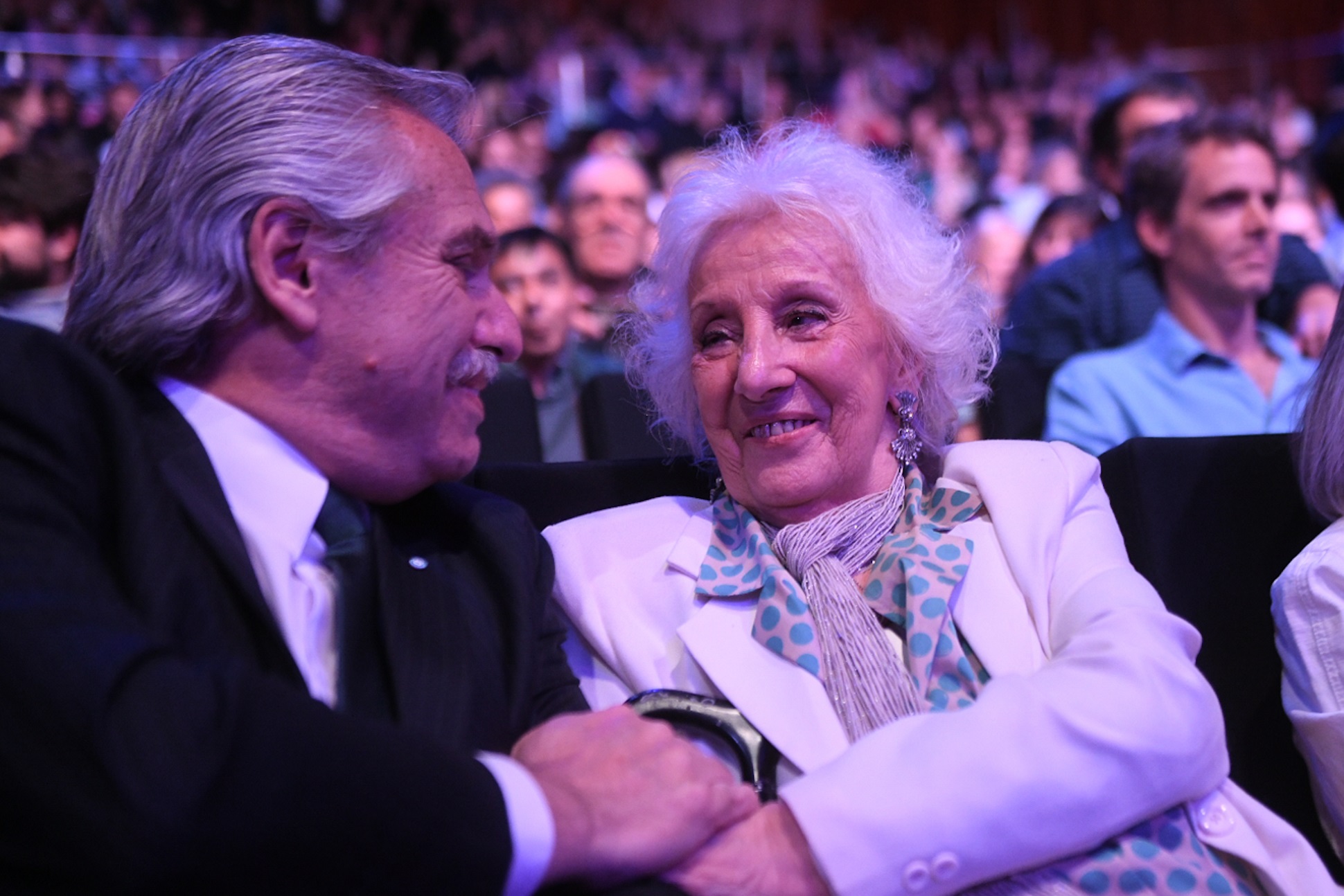 Alberto Fernández: Las Abuelas representan el respeto, la dignidad y la búsqueda de verdad y justicia sin venganza ni violencia