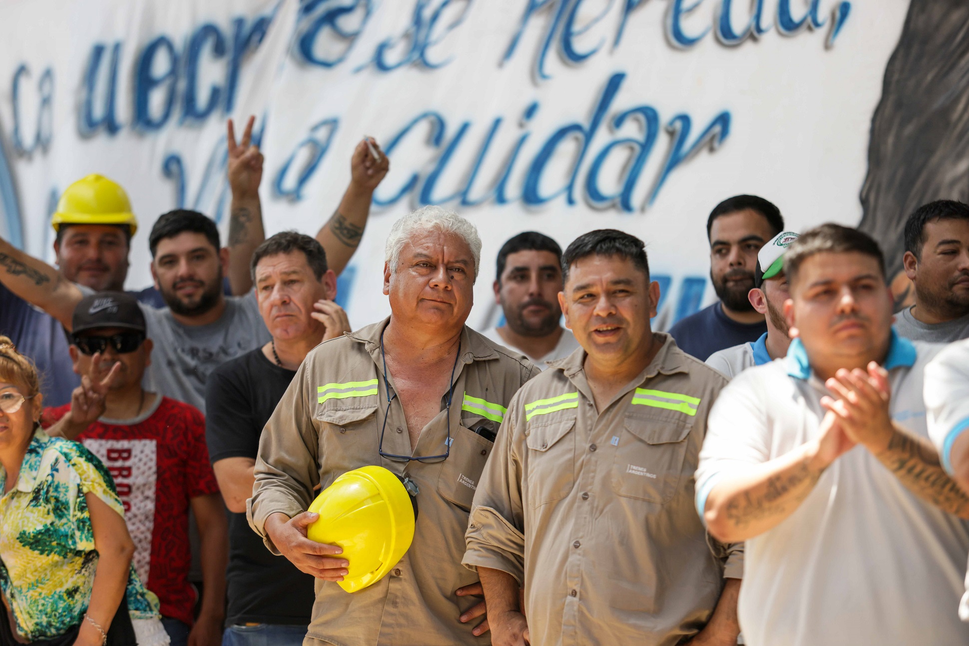 El presidente inauguró la renovación del techo vidriado de la estación de tren de La Plata