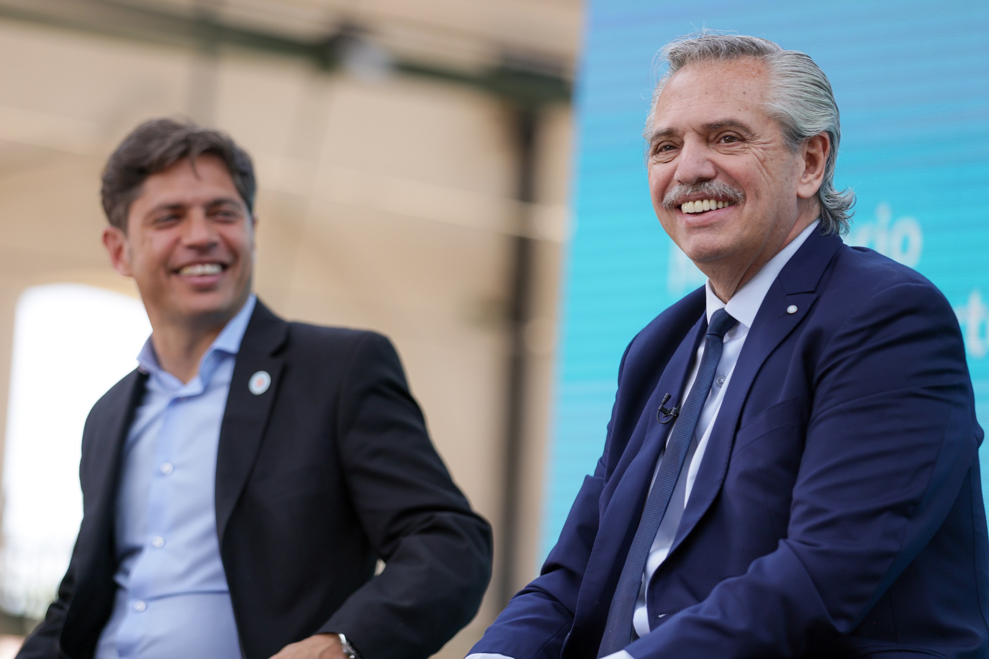 El presidente inauguró la renovación del techo vidriado de la estación de tren de La Plata