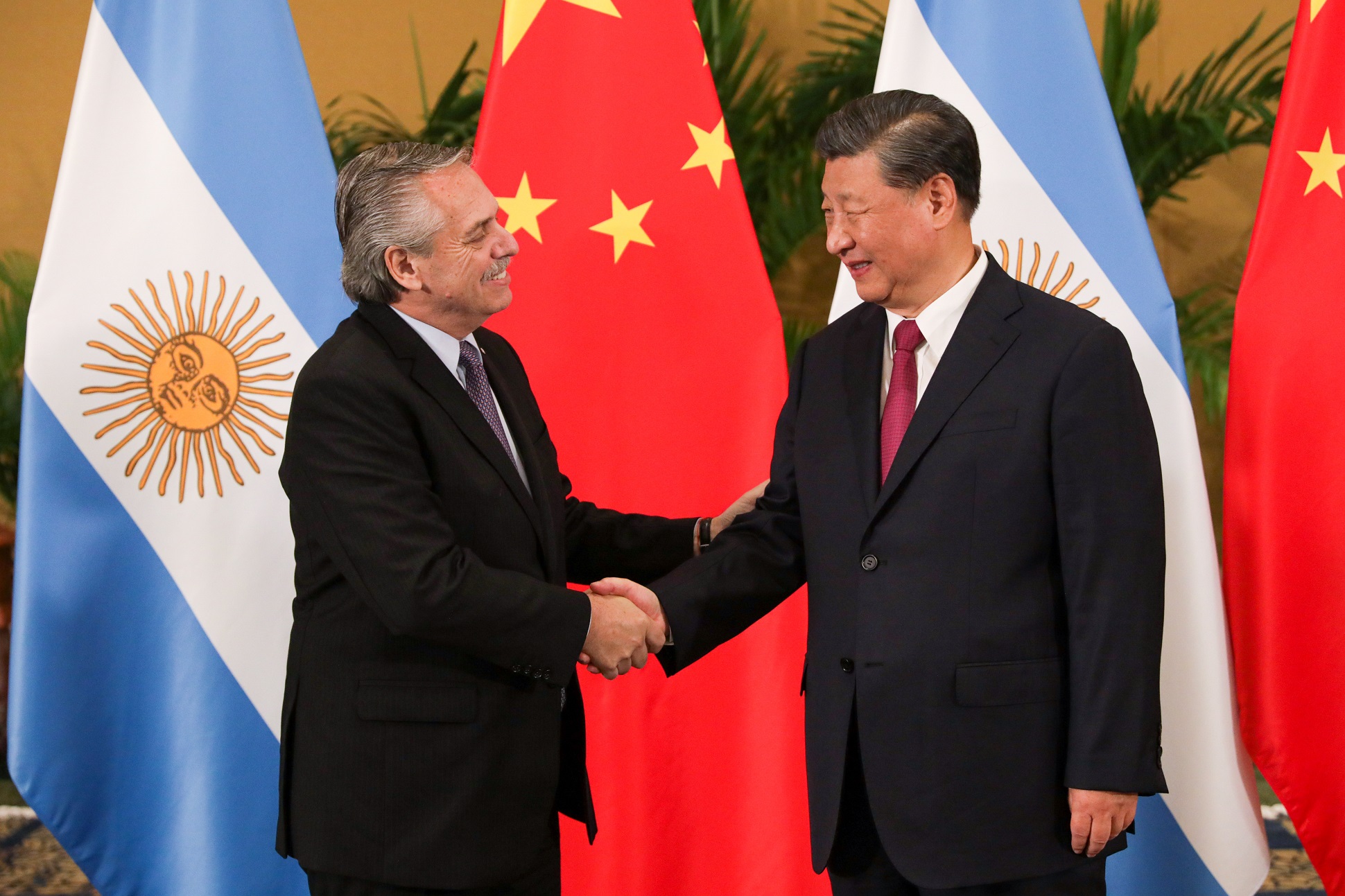 Alberto Fernández se reunió con el presidente Xi Jinping