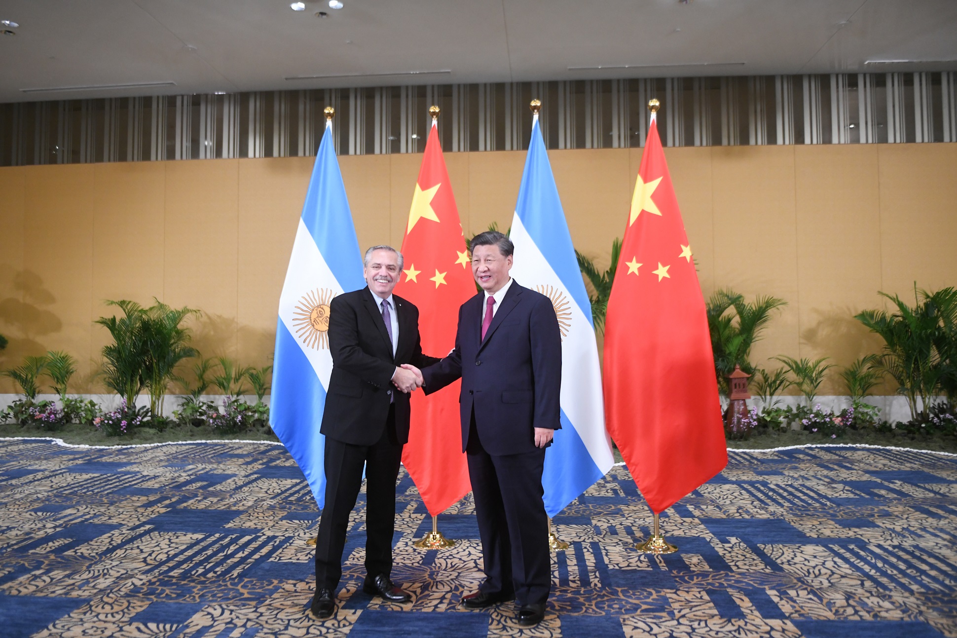 Alberto Fernández se reunió con el presidente Xi Jinping