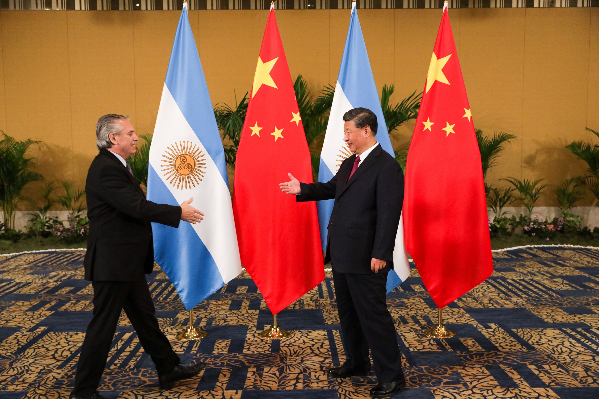 Alberto Fernández se reunió con el presidente Xi Jinping