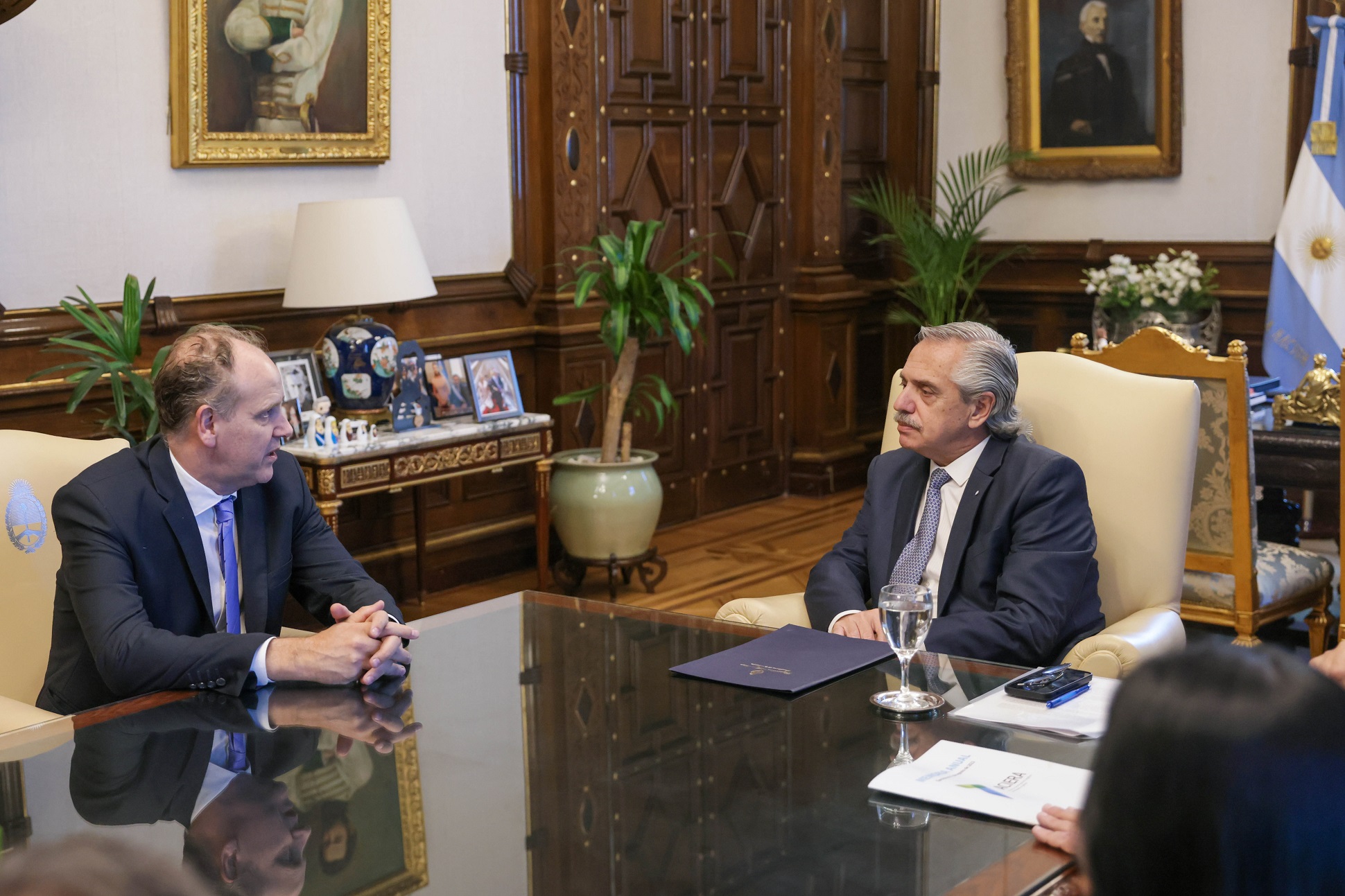 El presidente recibió a referentes de las Iglesias Evangélicas de Argentina