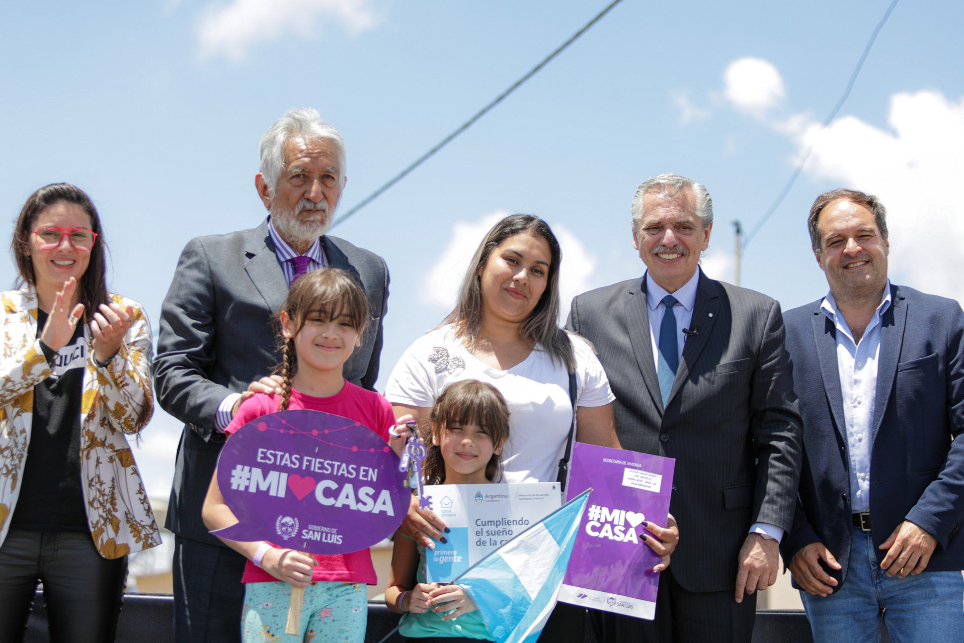 La Argentina necesita que nos unamos en grandes proyectos dijo el presidente al entregar la vivienda 70.000 en San Luis