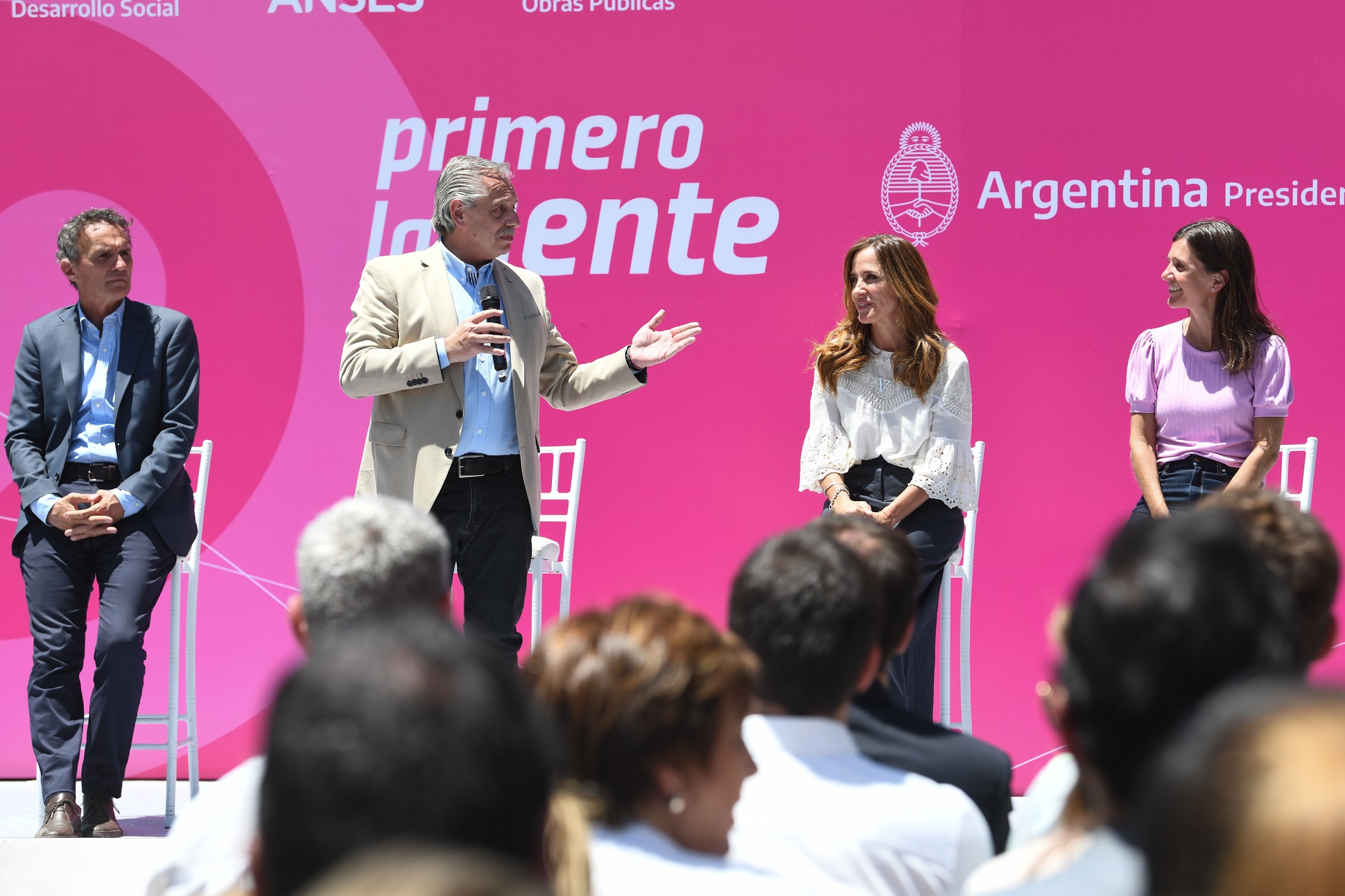 Alberto Fernández: “No hay mejor muestra de amor que ocuparse de quienes están creciendo”