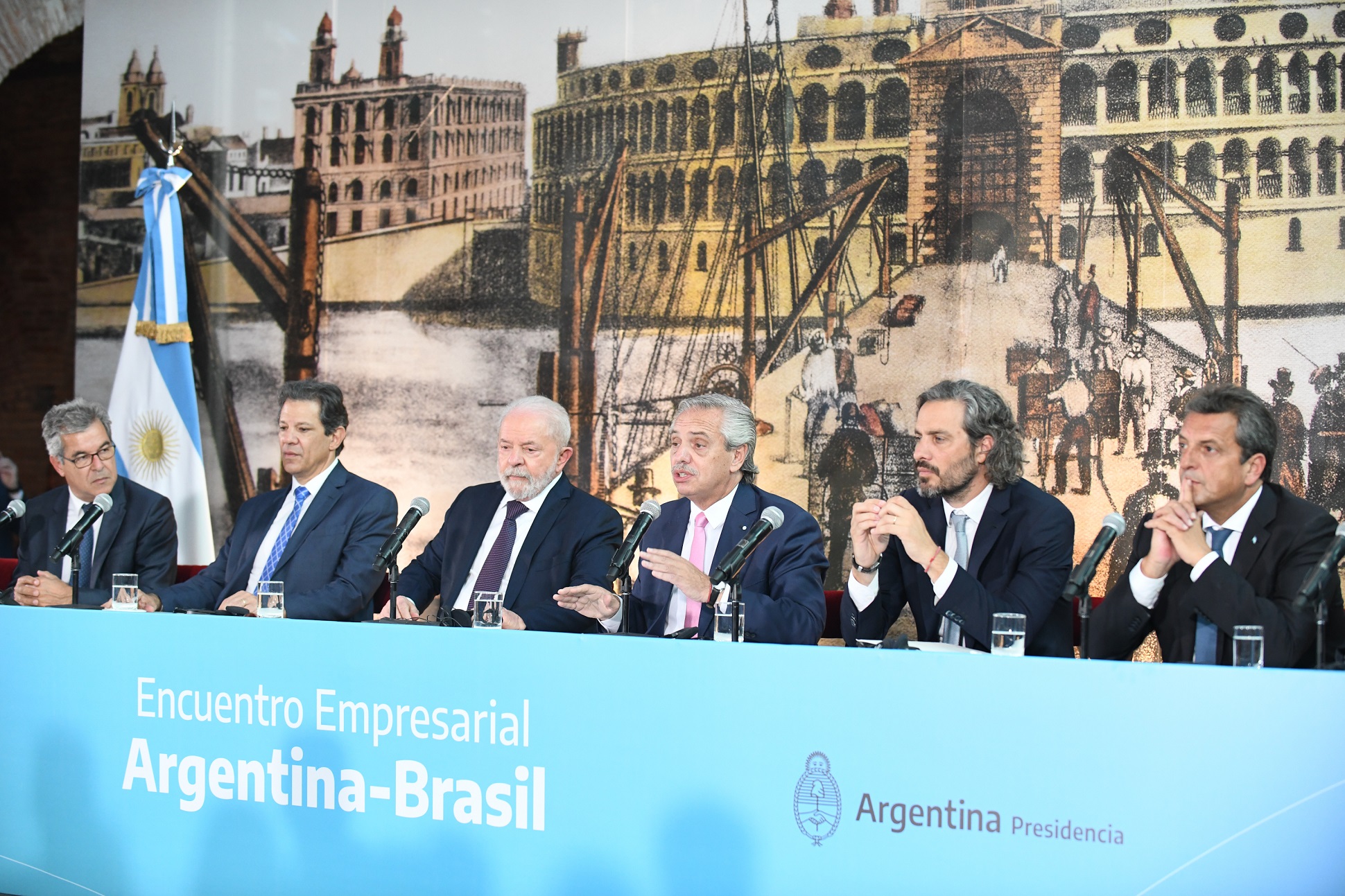 Alberto Fernández y Lula Da Silva encabezaron un encuentro con más de 300 empresarios de Argentina y Brasil