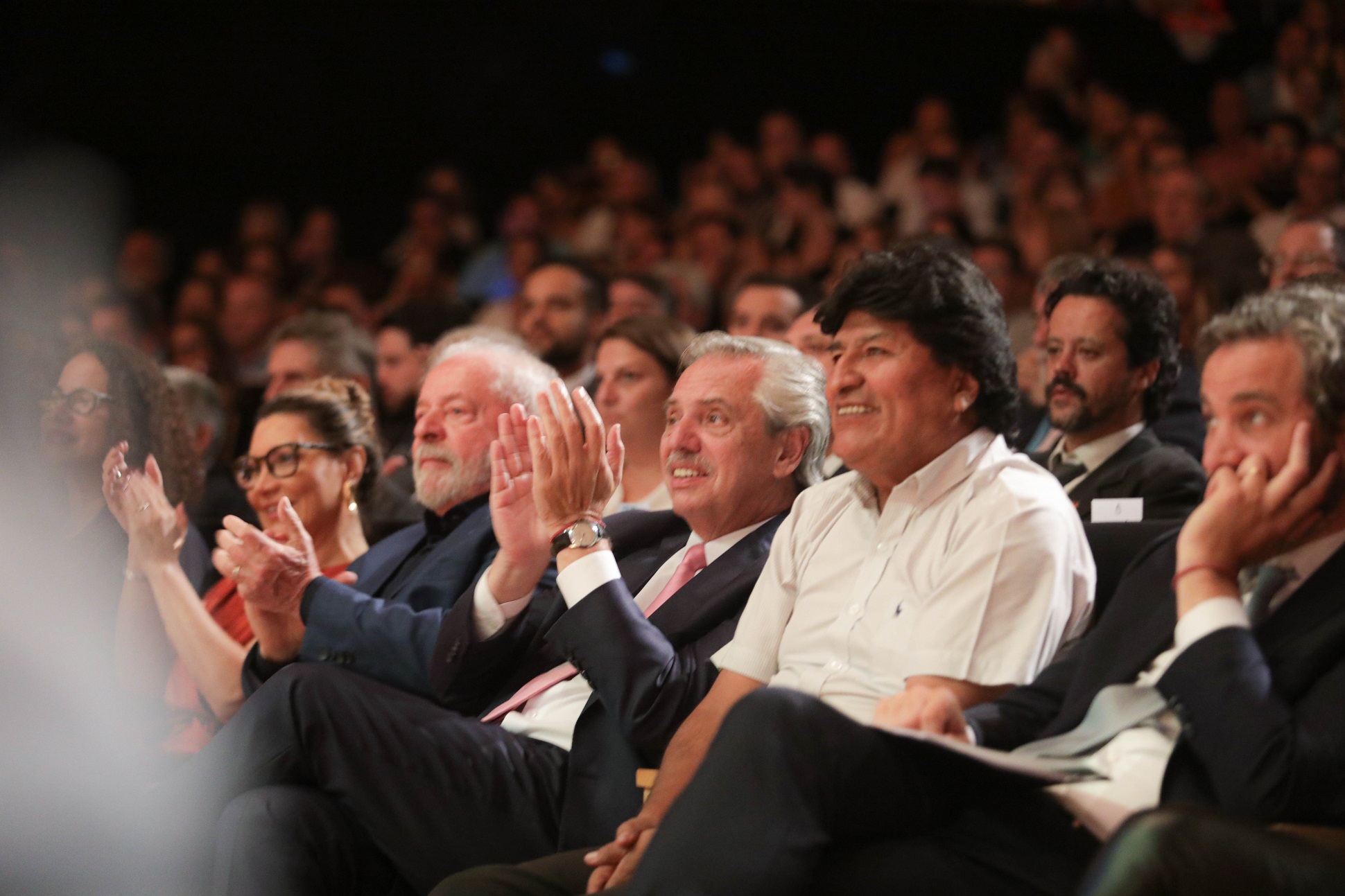 Alberto Fernández y Lula da Silva asistieron a una muestra fotográfica y a un concierto en el CCK