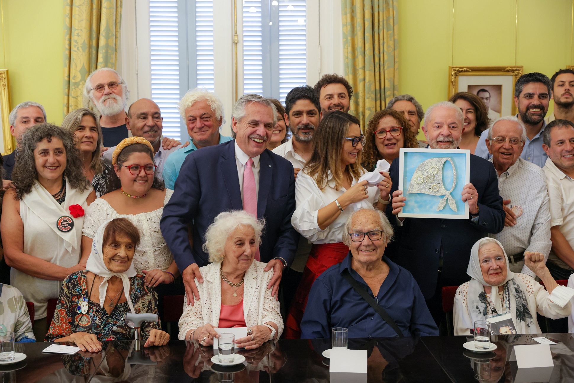 Alberto Fernández y Lula da Silva se reunieron con representantes de organismos de derechos humanos