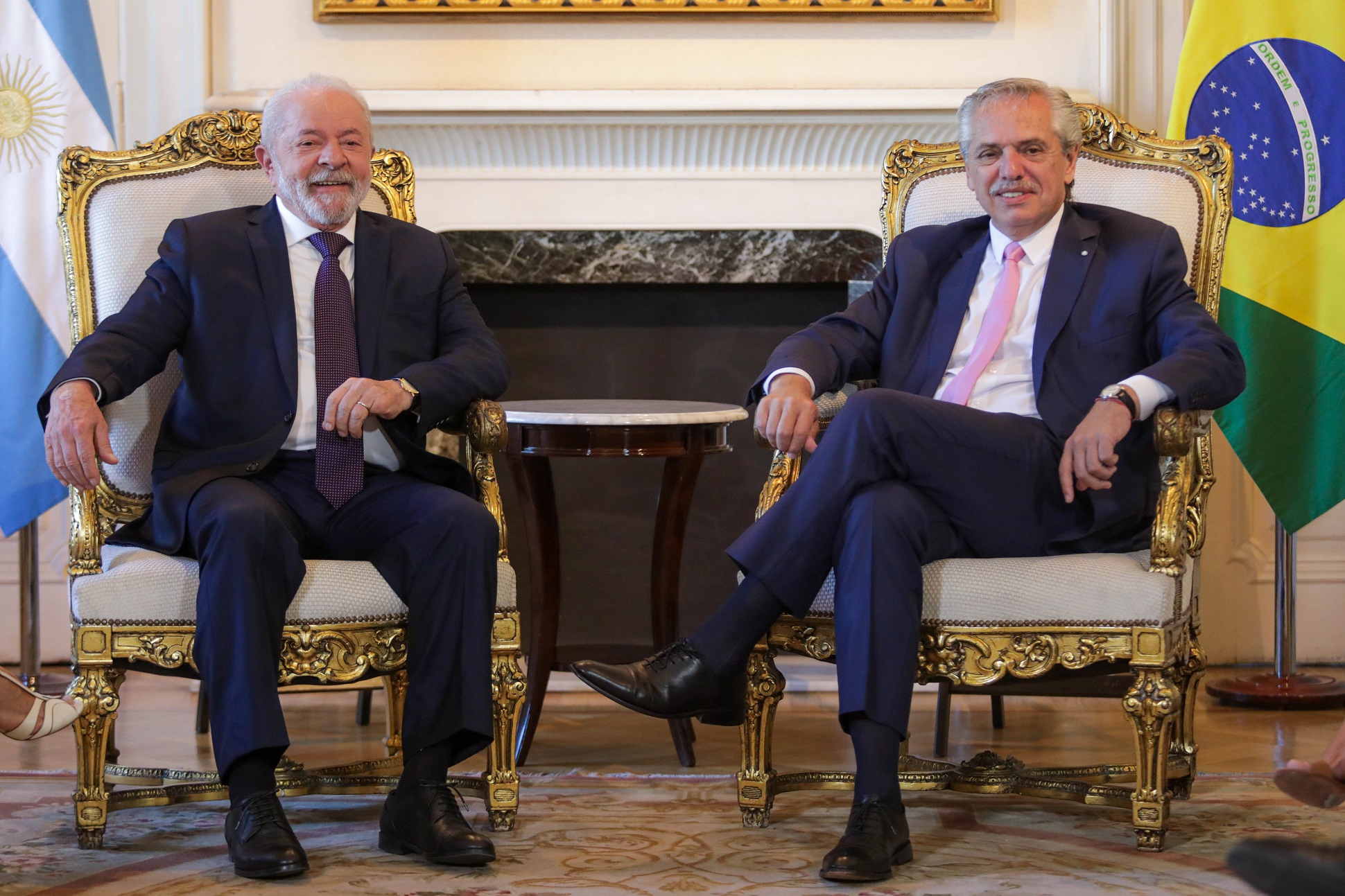El presidente mantiene una reunión bilateral con su par de Brasil, Luiz Inácio Lula da Silva