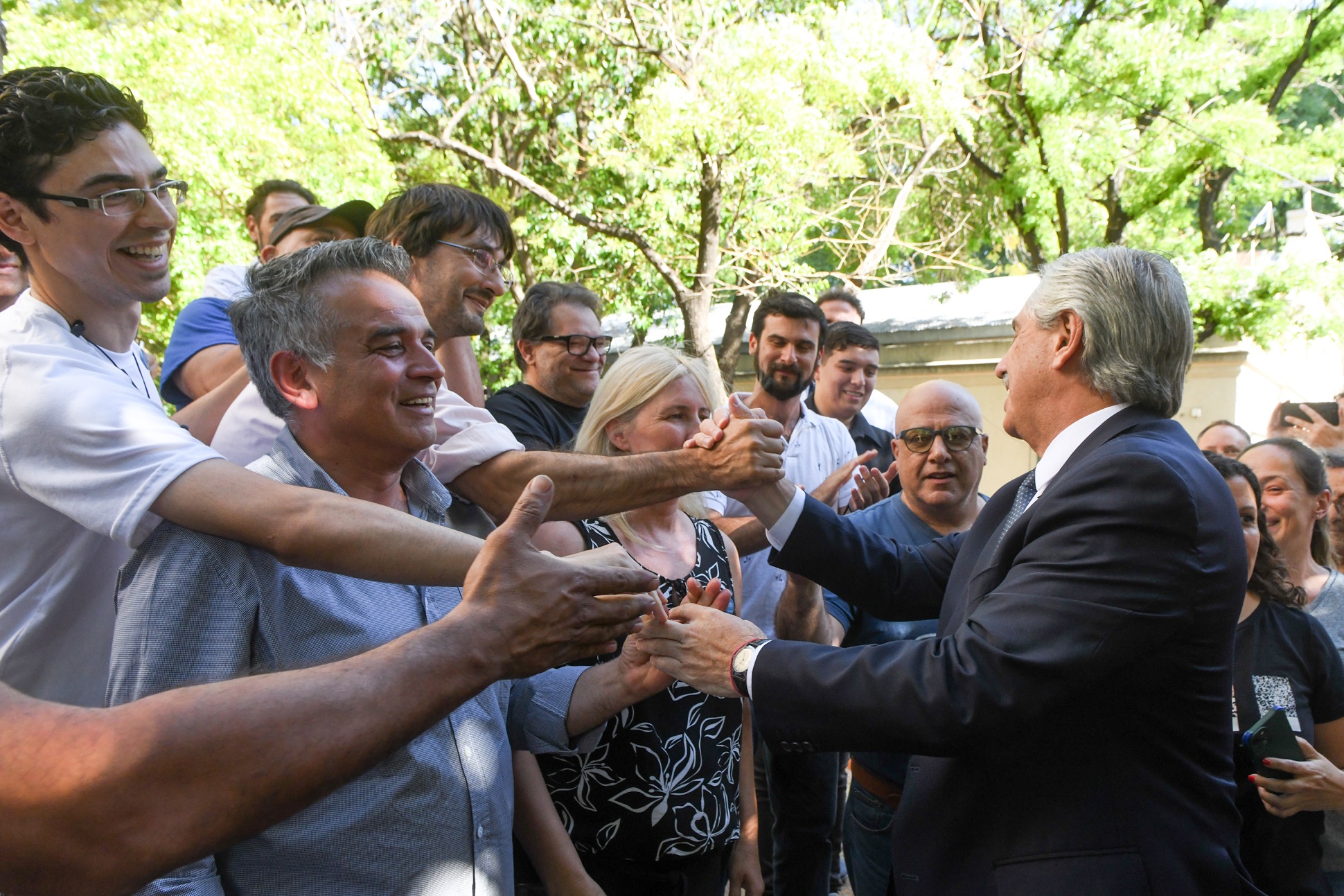 El presidente encabezó inauguración de obras y anuncios de inversión en el Instituto Malbrán