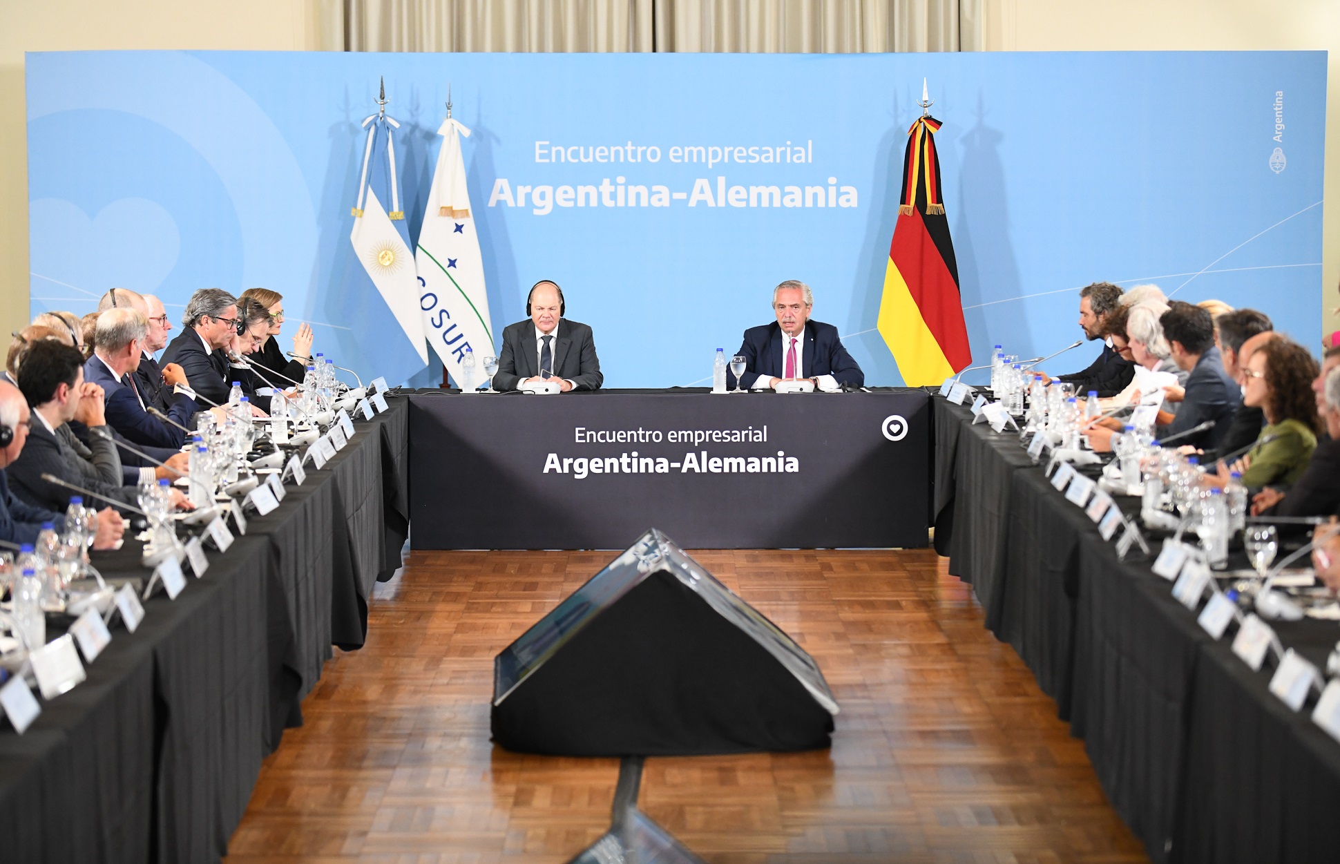 Alberto Fernández: “Coincidimos con Scholz en potenciar el multilateralismo en un mundo que otra vez tiende a bipolarizarse”