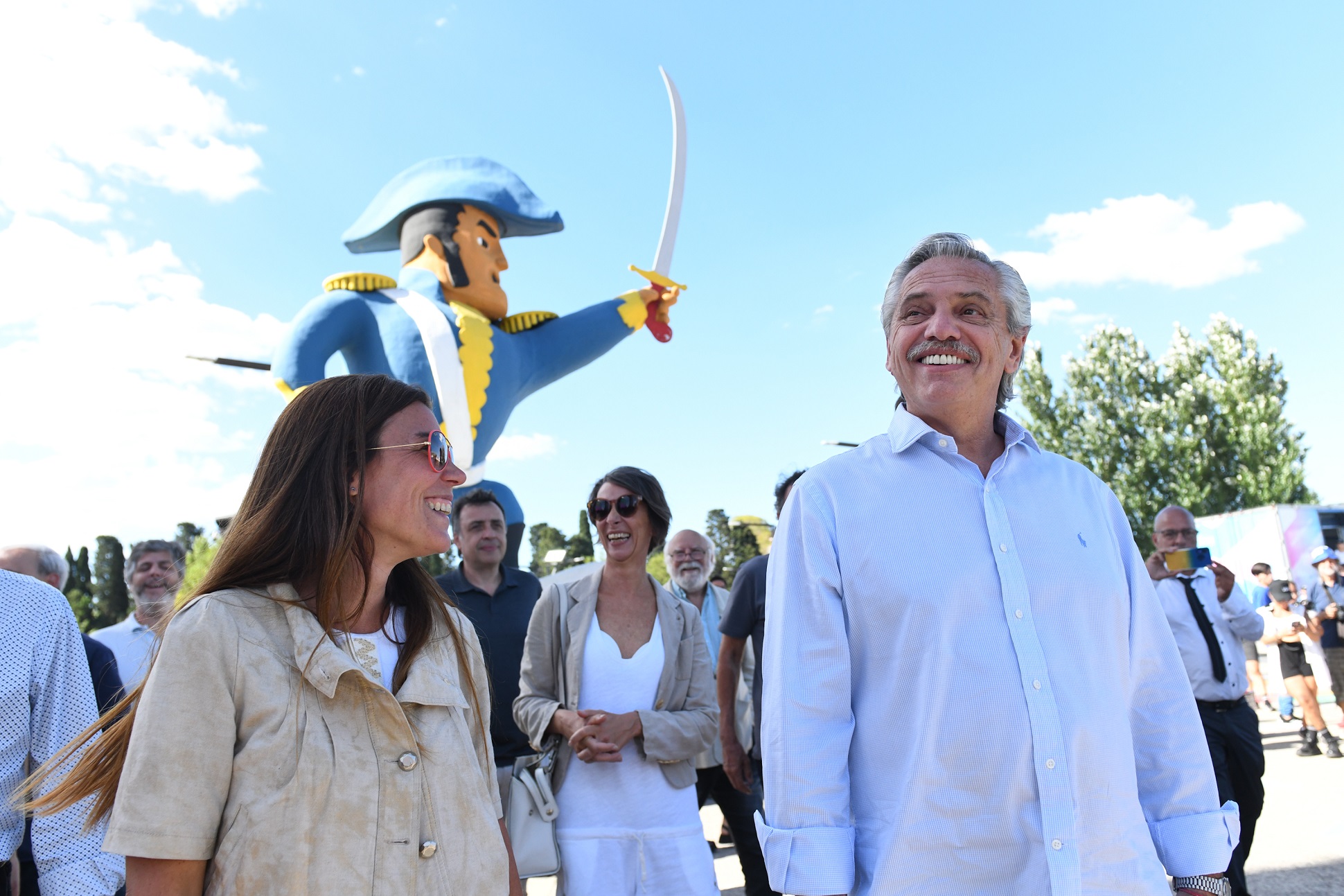 El presidente encabezó la apertura del ciclo Verano en Tecnópolis - Atardeceres 2023