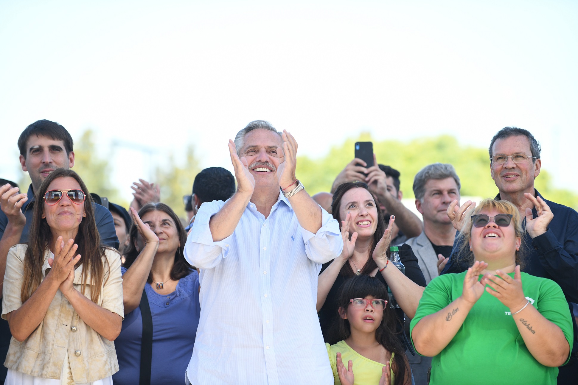 El presidente encabezó la apertura del ciclo Verano en Tecnópolis - Atardeceres 2023