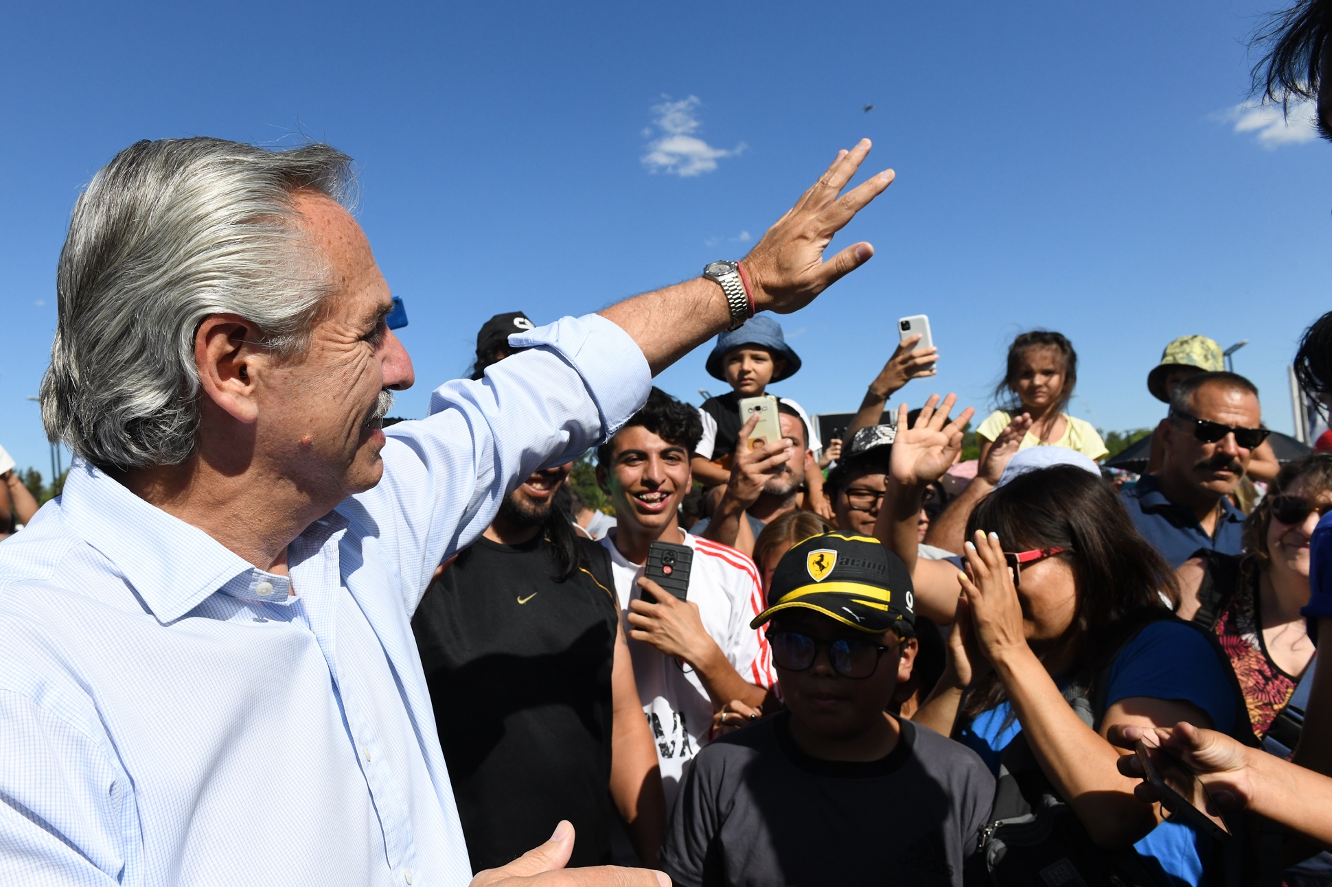 El presidente encabezó la apertura del ciclo Verano en Tecnópolis - Atardeceres 2023