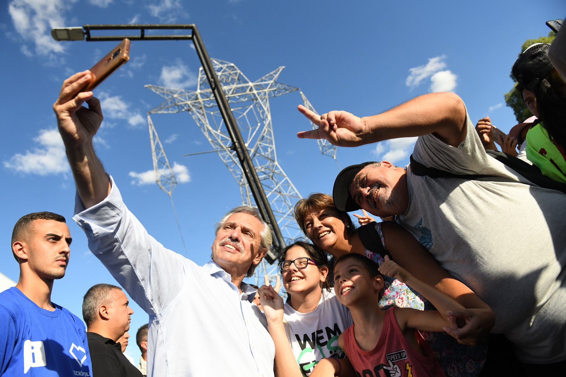 El presidente encabezó la apertura del ciclo Verano en Tecnópolis - Atardeceres 2023