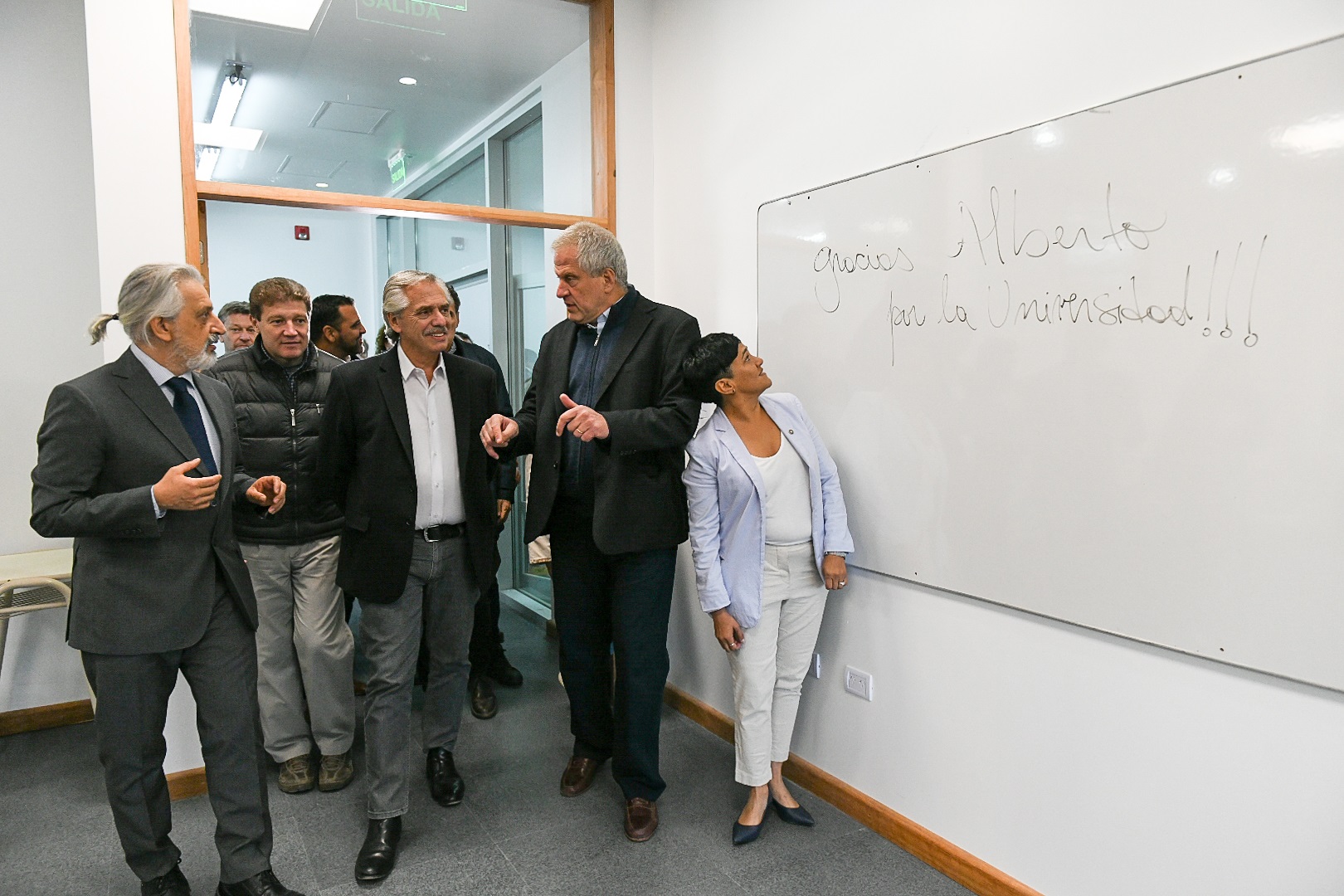 El presidente inauguró el nuevo edificio de la Universidad Nacional de Tierra del Fuego, Antártida e Islas del Atlántico Sur