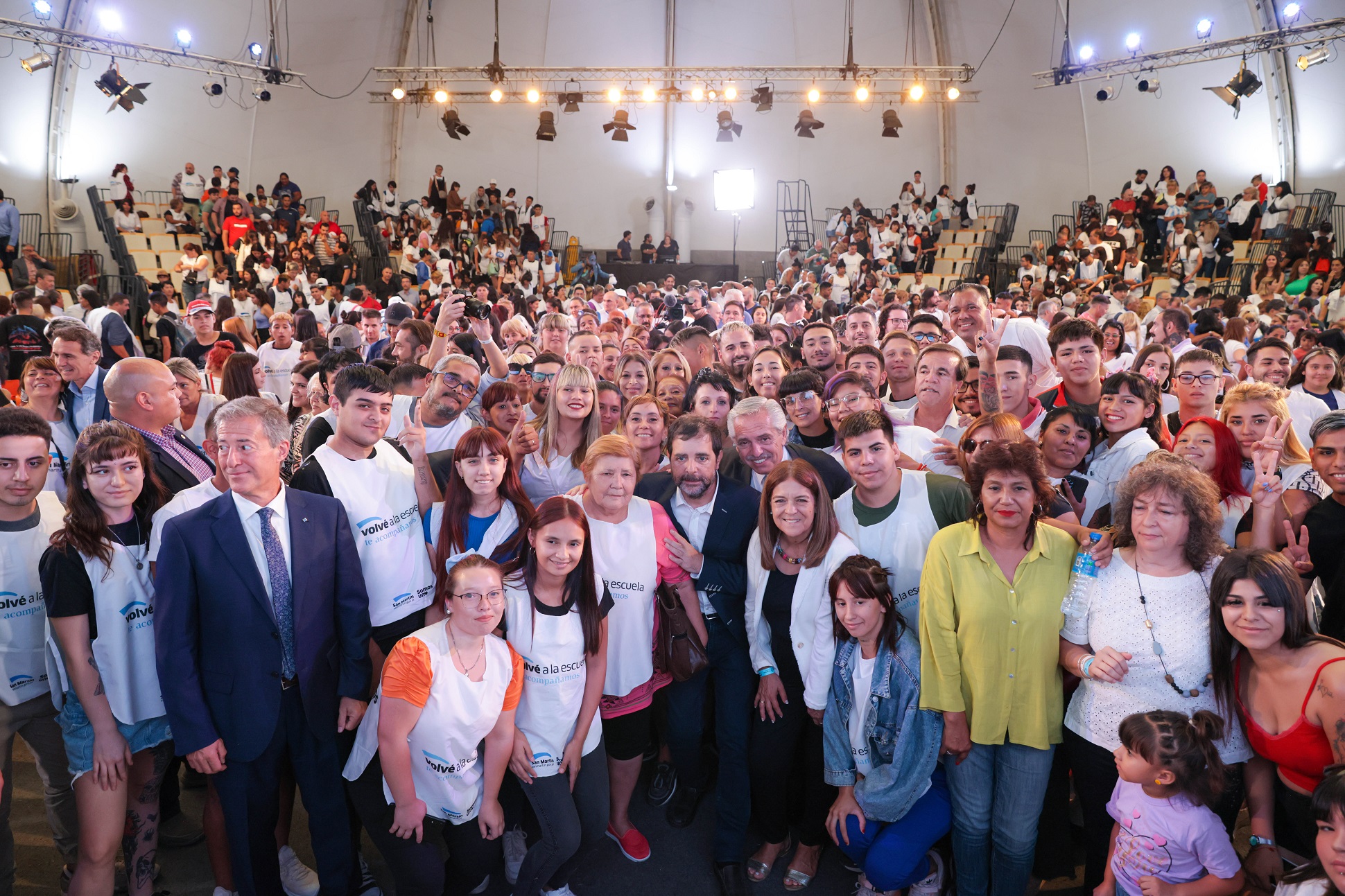 El presidente inauguró la nueva Torre de Desarrollo Académico de la Universidad Nacional de San Martín