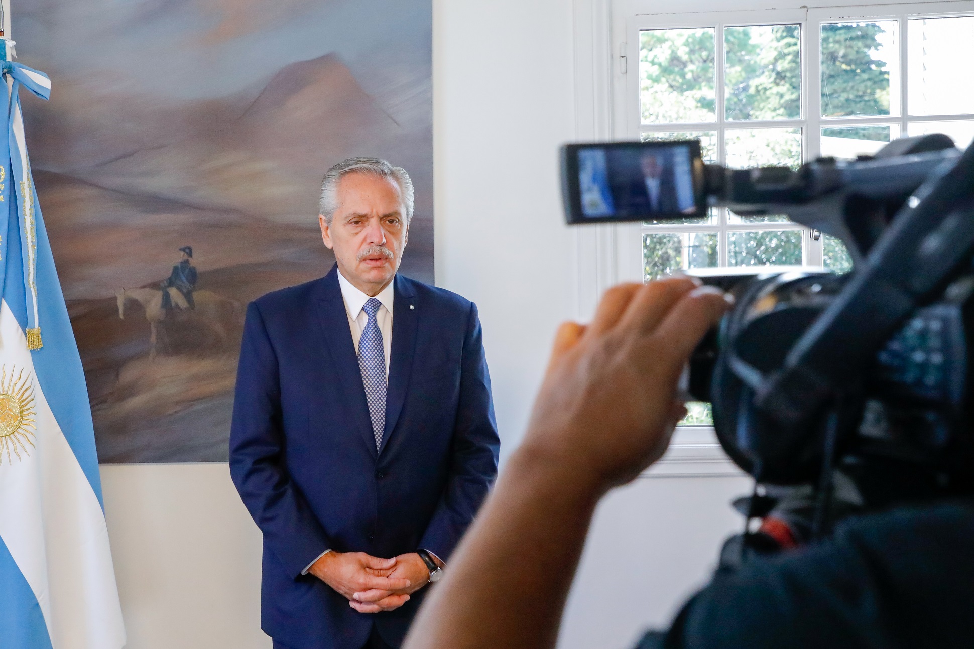 El presidente realizó anuncios sobre la situación en Rosario