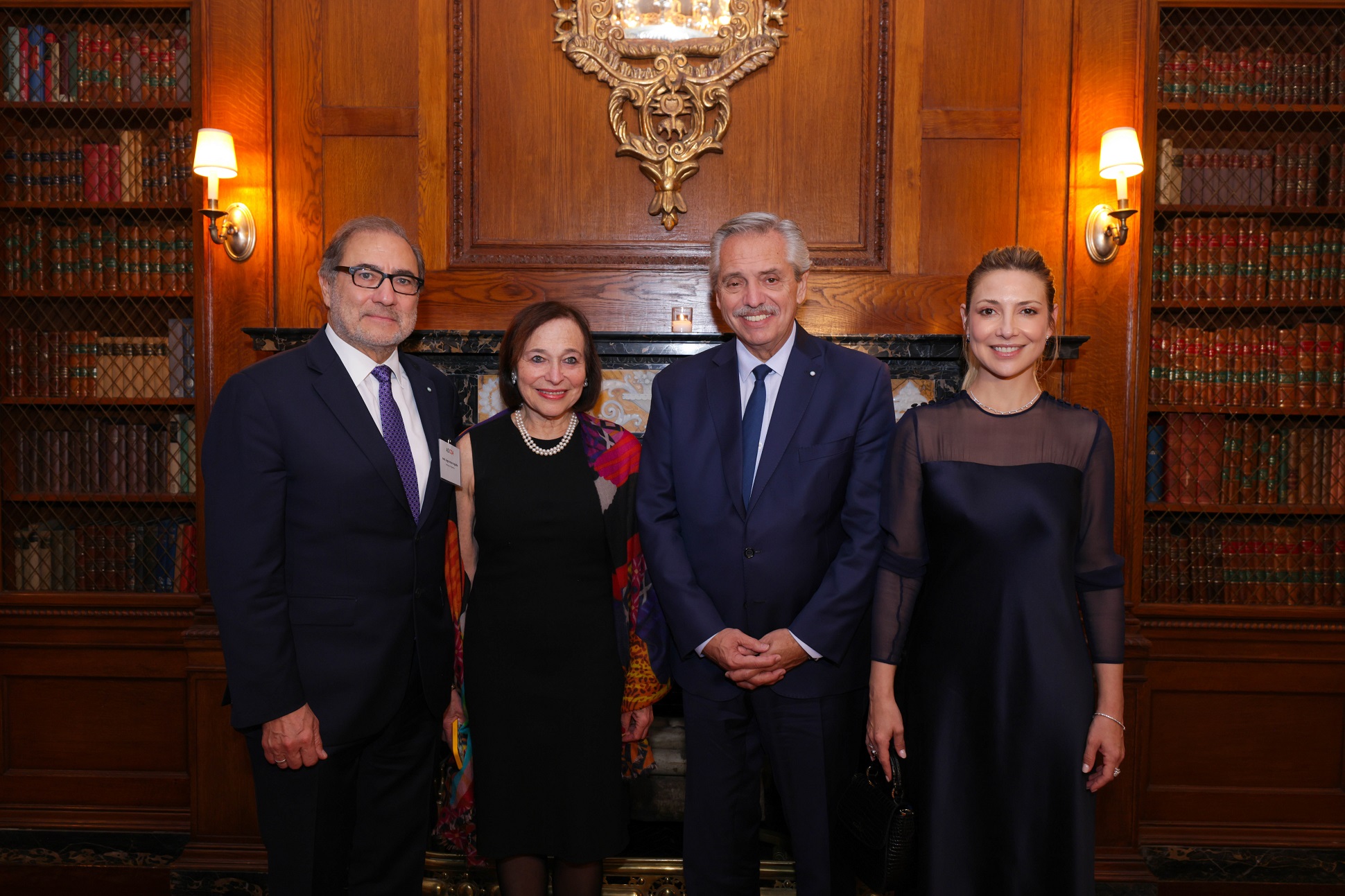 El presidente se reunió con Susan Segal y líderes empresariales del Council of the Americas