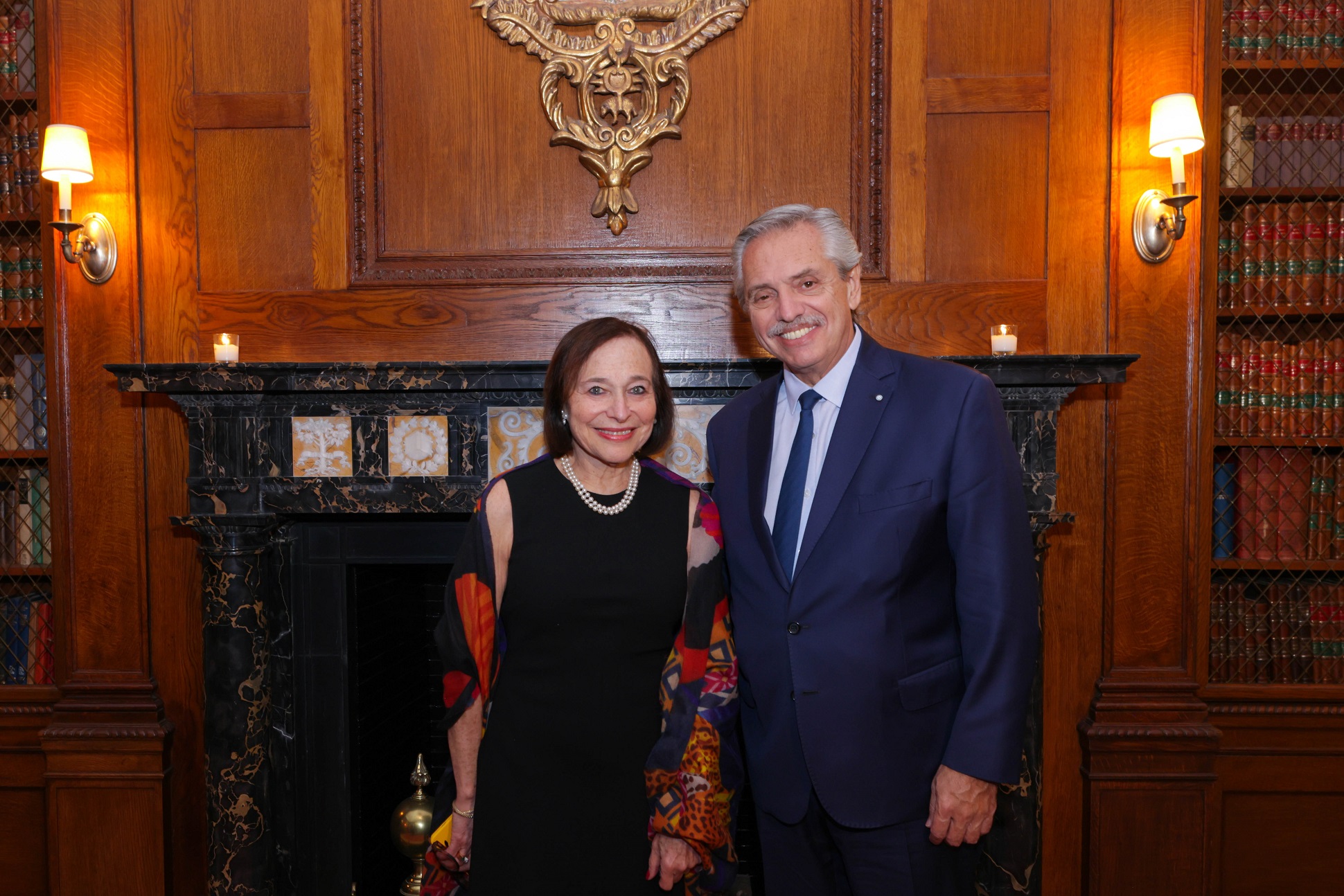 El presidente se reunió con Susan Segal y líderes empresariales del Council of the Americas