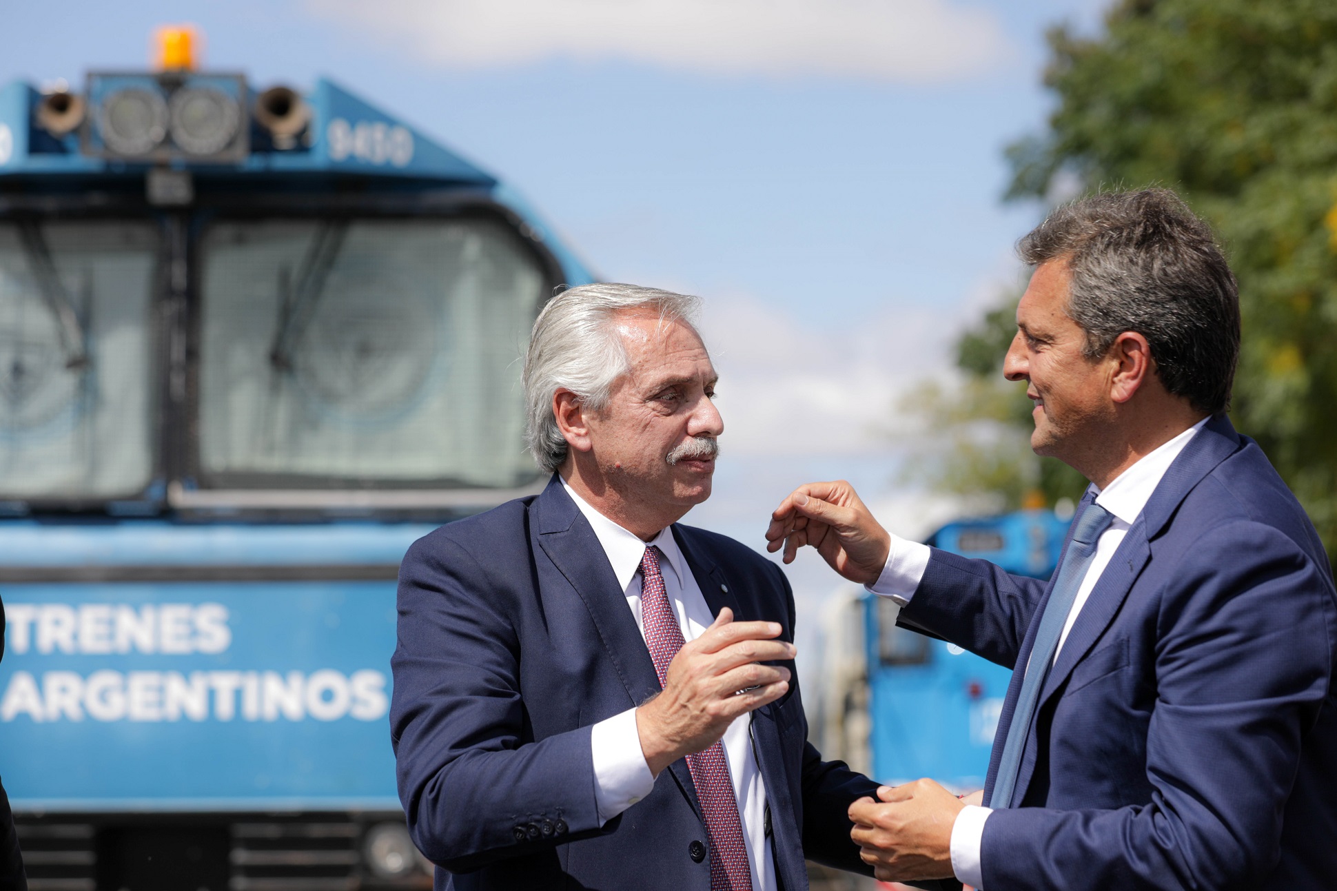 El presidente encabezó la última prueba de las obras para restituir el tren a Mendoza luego de 30 años sin servicio