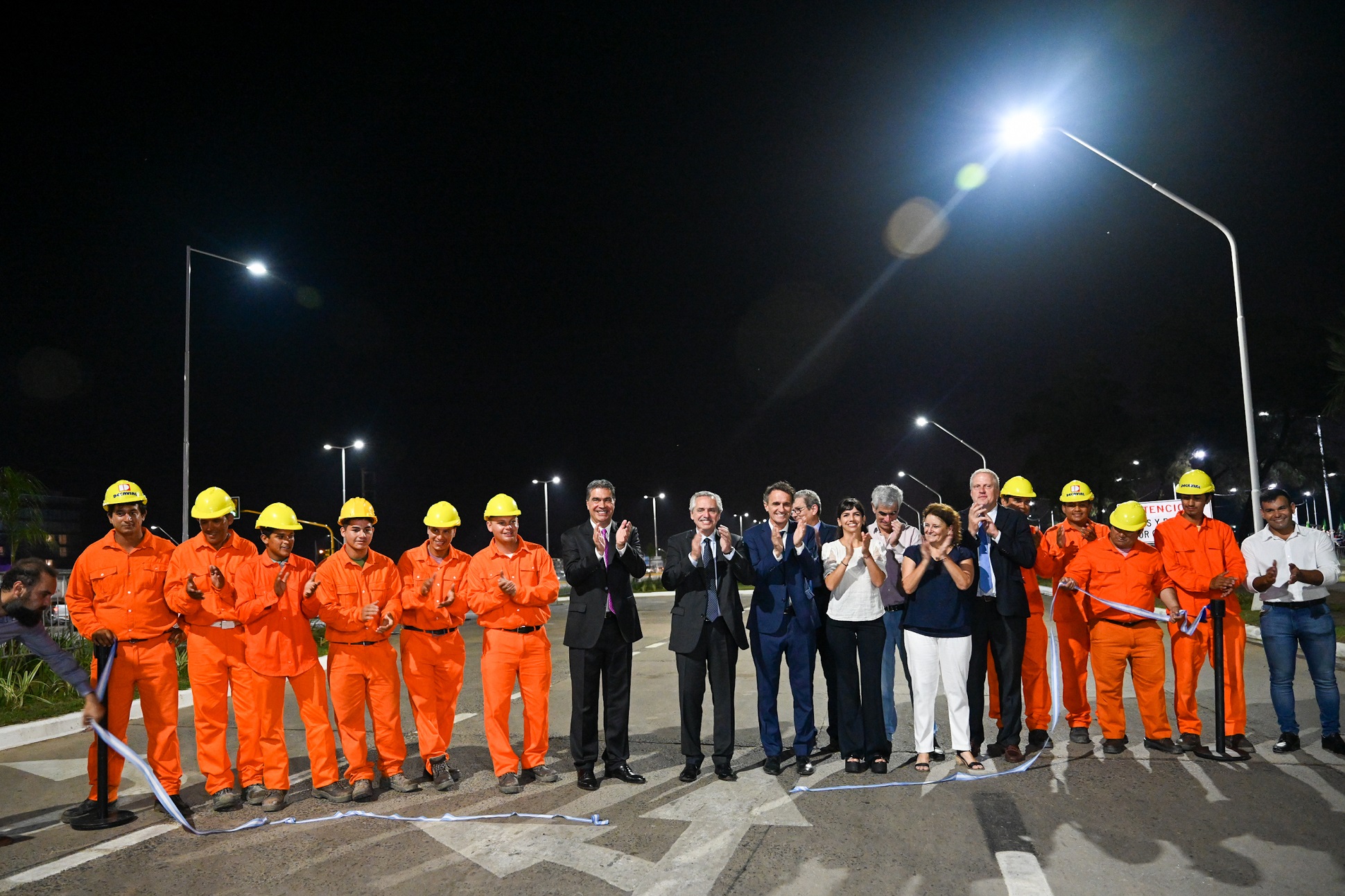  El presidente inauguró la Travesía Urbana de la Ruta Nacional 11 en Chaco