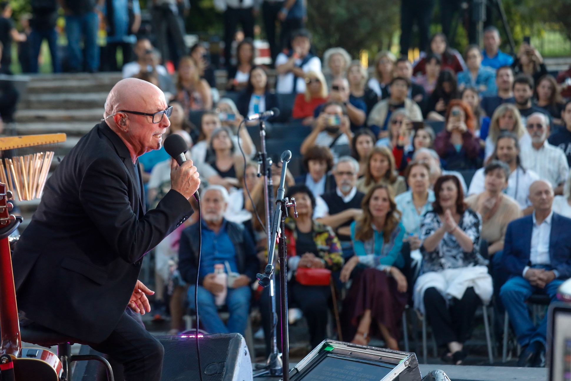 Comenzaron los Conciertos por la Democracia en Olivos 