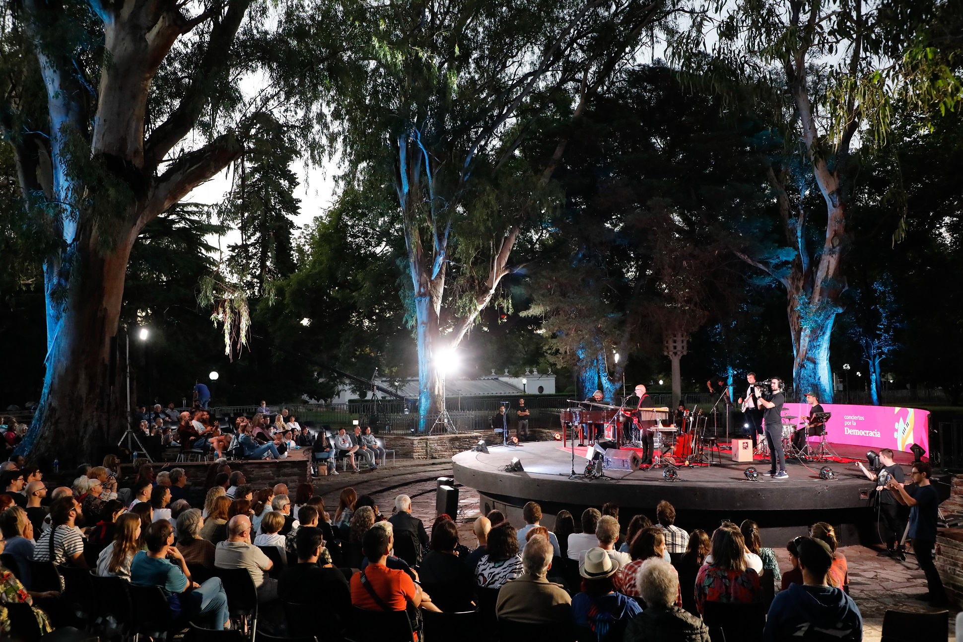 Comenzaron los Conciertos por la Democracia en Olivos 