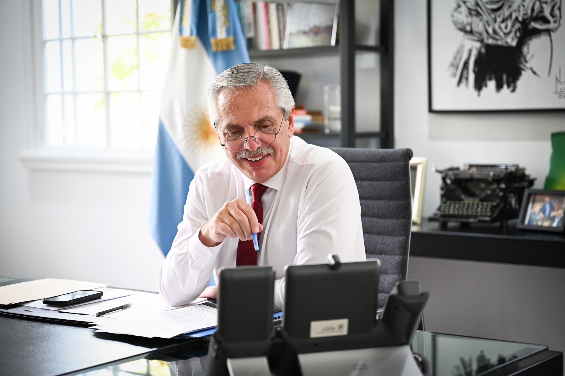 El presidente Alberto Fernández se comunicó con su par de España, Pedro Sánchez