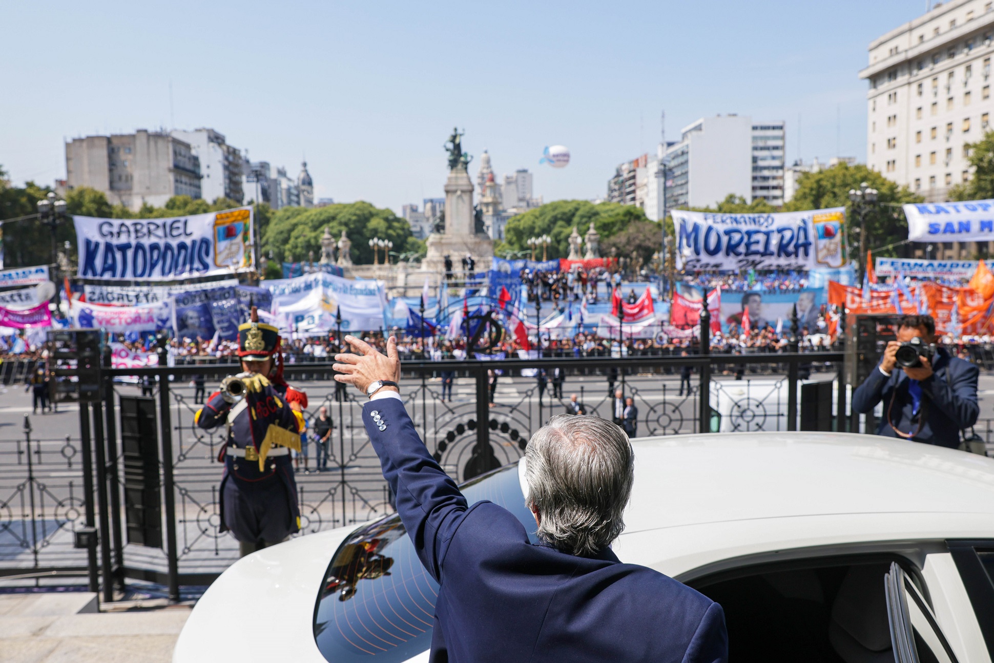 Alberto Fernández: Construimos la democracia, vivimos en libertad, alcancemos la igualdad