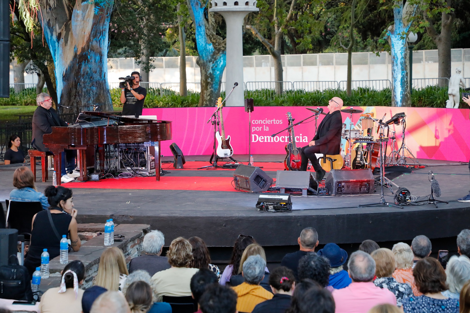 Comenzaron los Conciertos por la Democracia en Olivos 