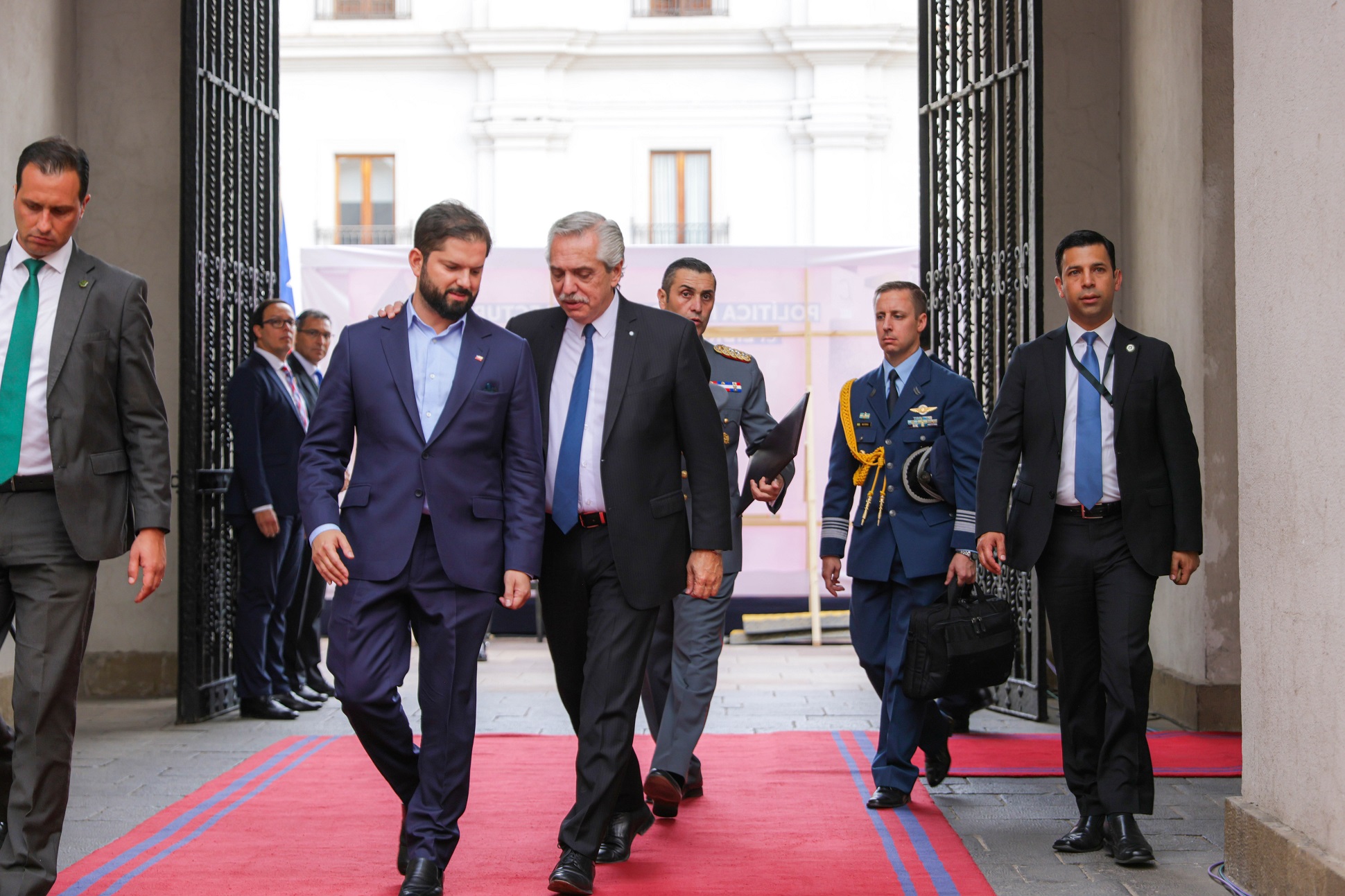 Los presidentes Alberto Fernández y Gabriel Boric reafirmaron la importancia de la relación estratégica entre Argentina y Chile