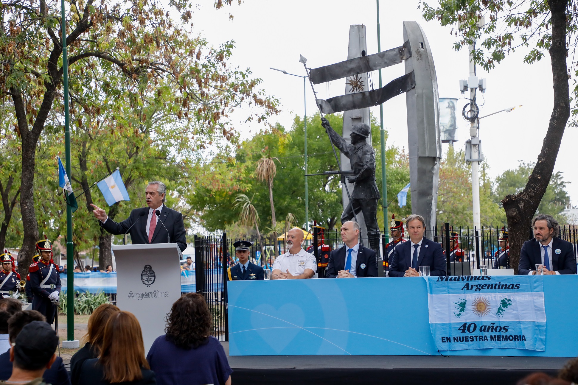 Alberto Fernández convocó a fortalecer el compromiso con Malvinas y a seguir alzando la voz hasta que el mundo nos escuche