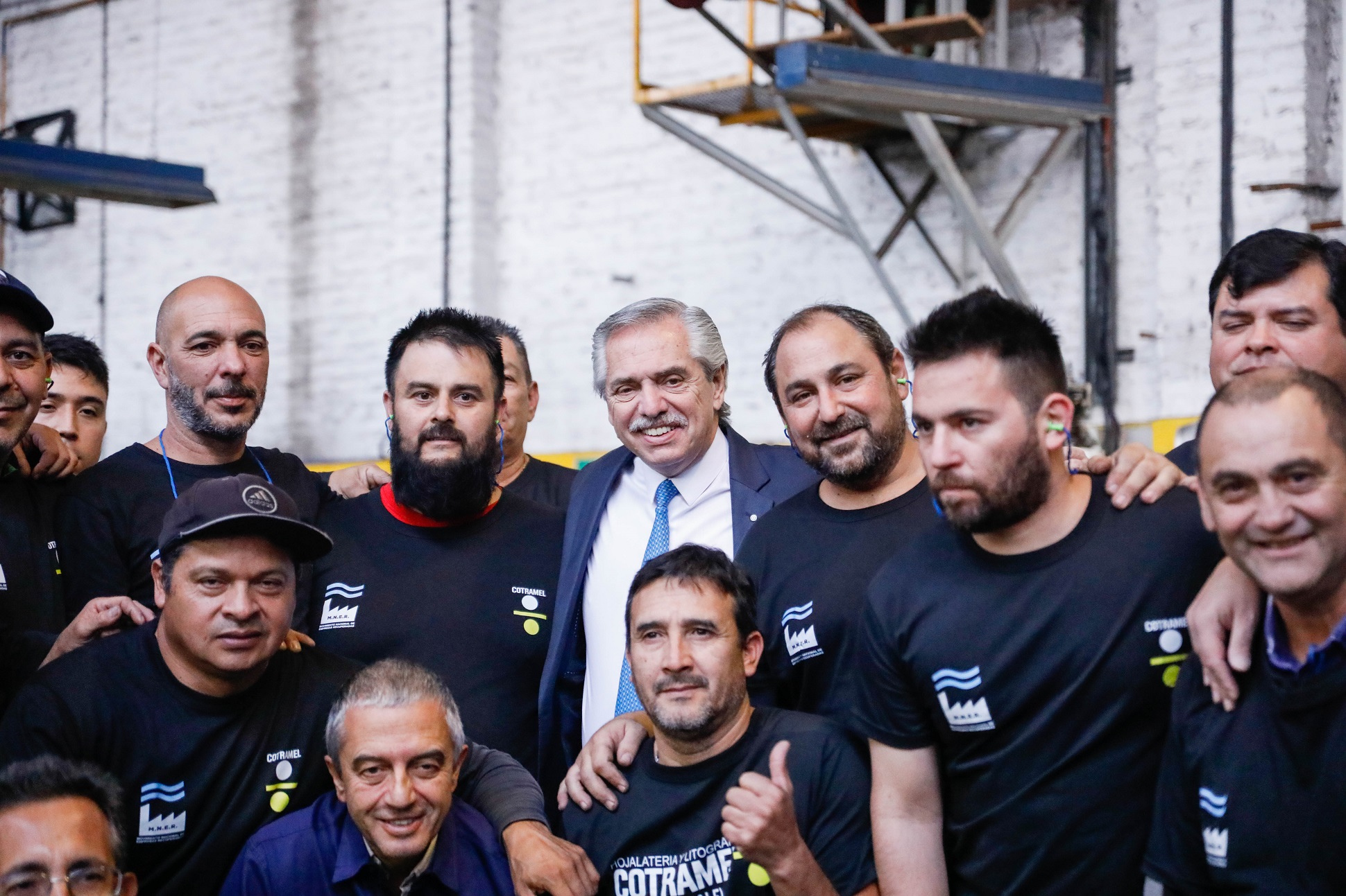 Alberto Fernández: “Están los que piensan que el trabajo es un costo y los que pensamos que el trabajo es un insumo central para el desarrollo económico”