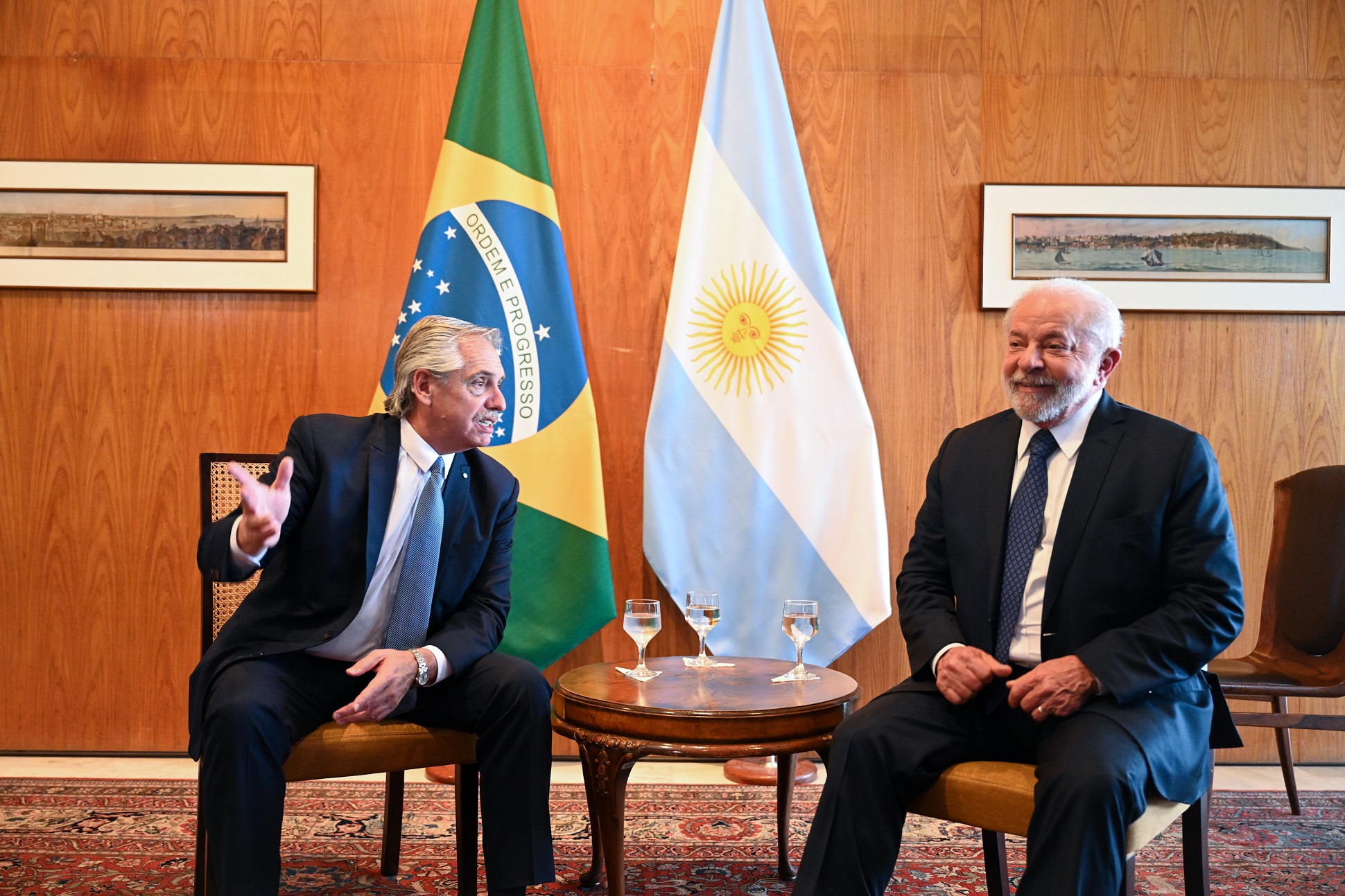 El presidente Alberto Fernández se reunió con su par de Brasil Luiz Inácio Lula da Silva