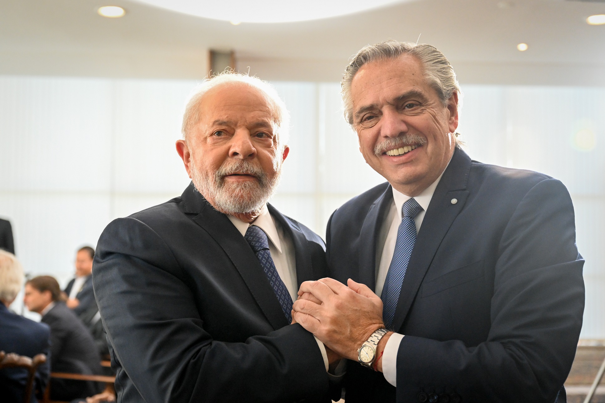 El presidente Alberto Fernández se reunió con su par de Brasil Luiz Inácio Lula da Silva