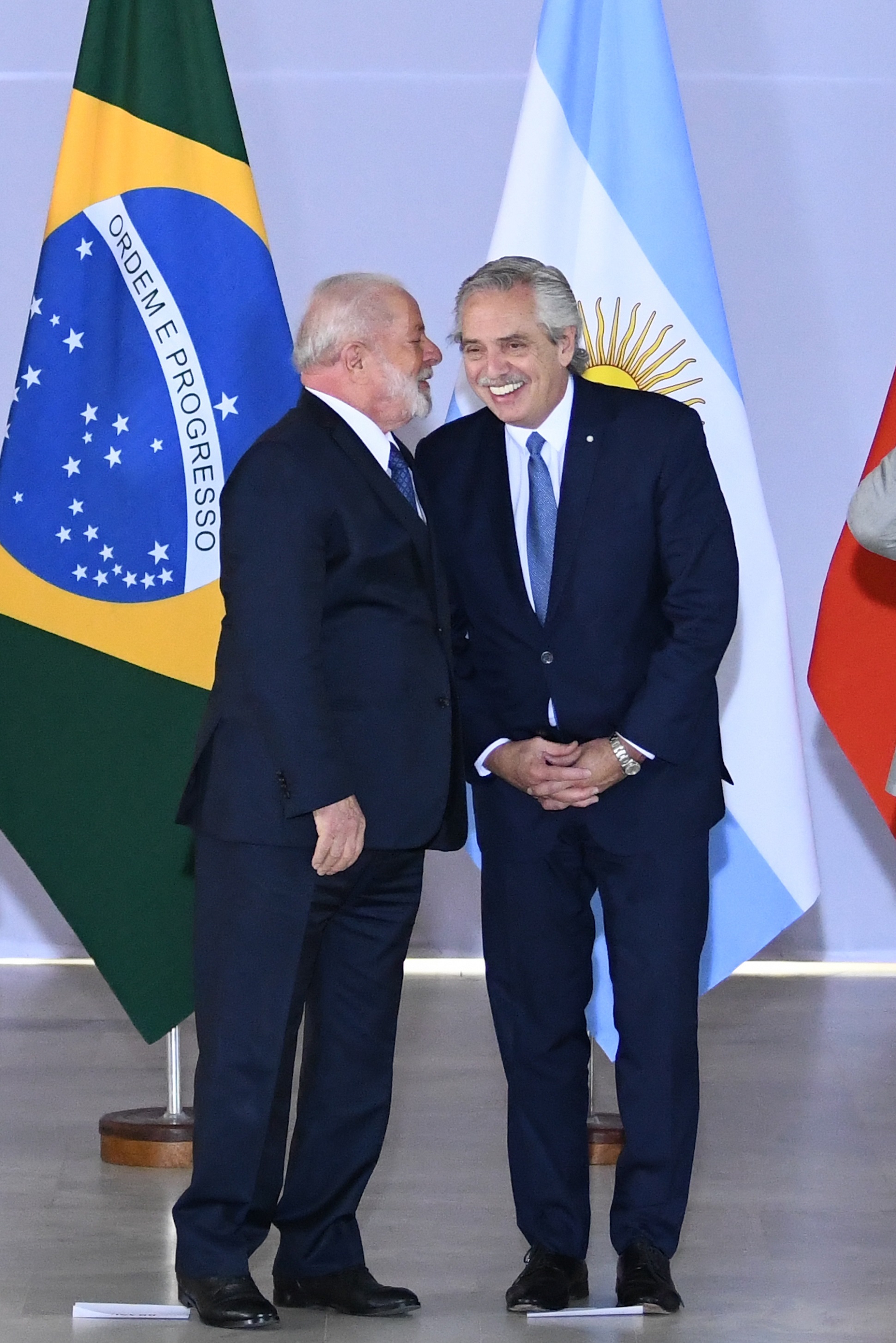 El presidente Alberto Fernández se reunió con su par de Brasil Luiz Inácio Lula da Silva