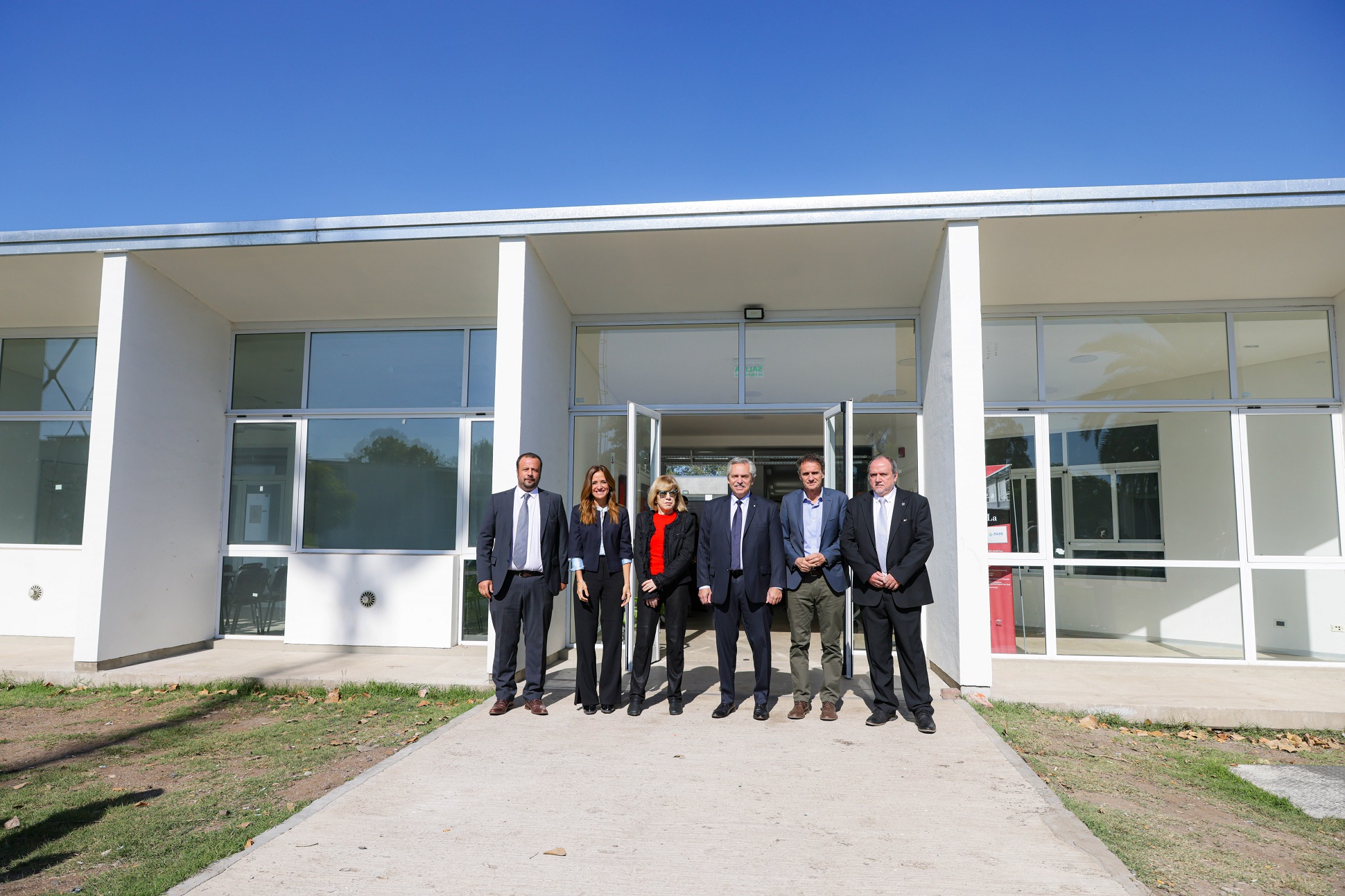 El presidente inauguró dos nuevos edificios en la Universidad Nacional de Lanús