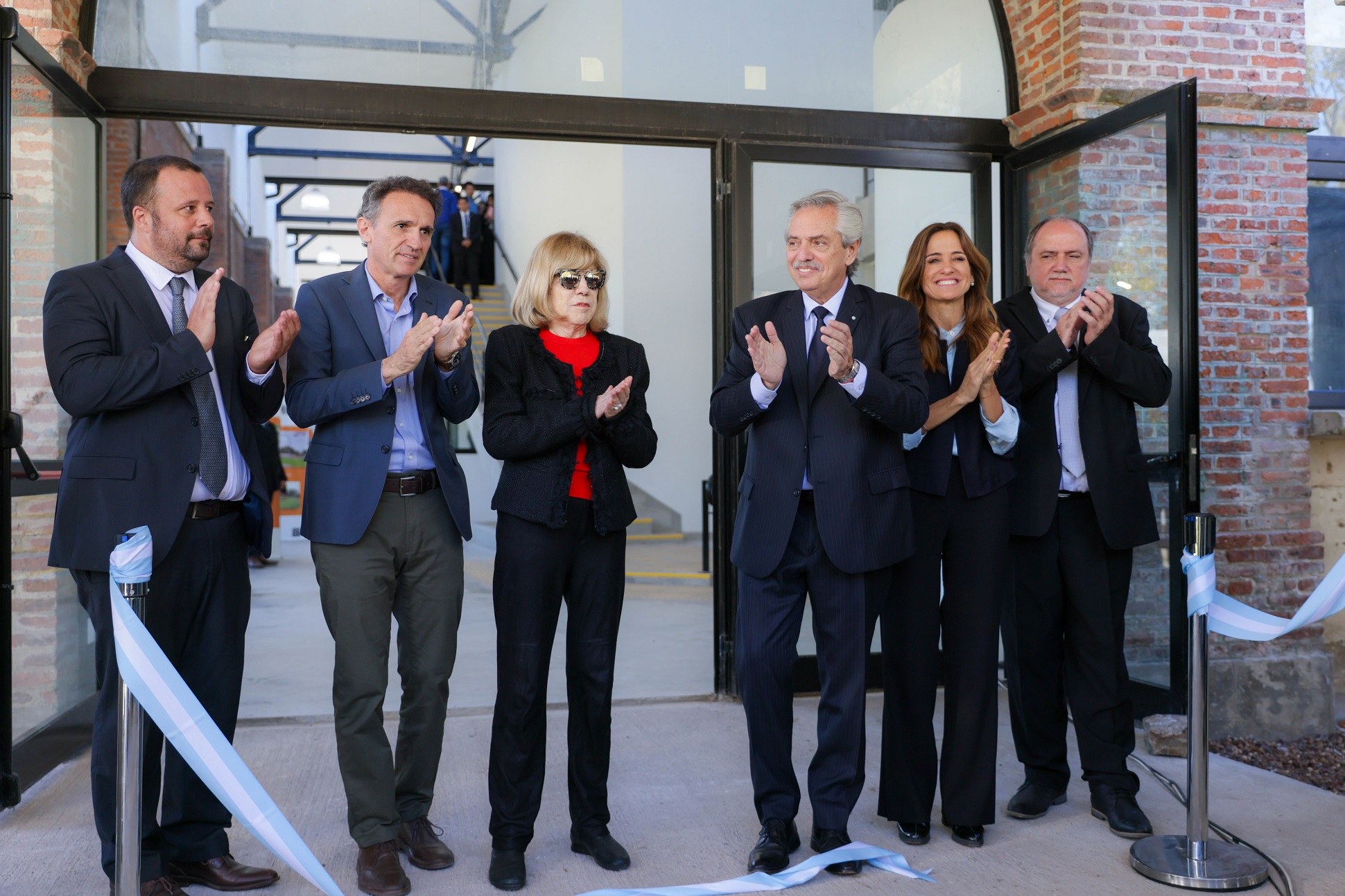 El presidente inauguró dos nuevos edificios en la Universidad Nacional de Lanús