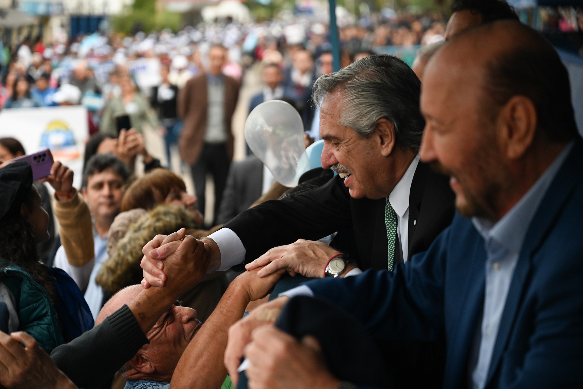 El presidente participó de los actos por el 68° aniversario de la provincialización de Formosa