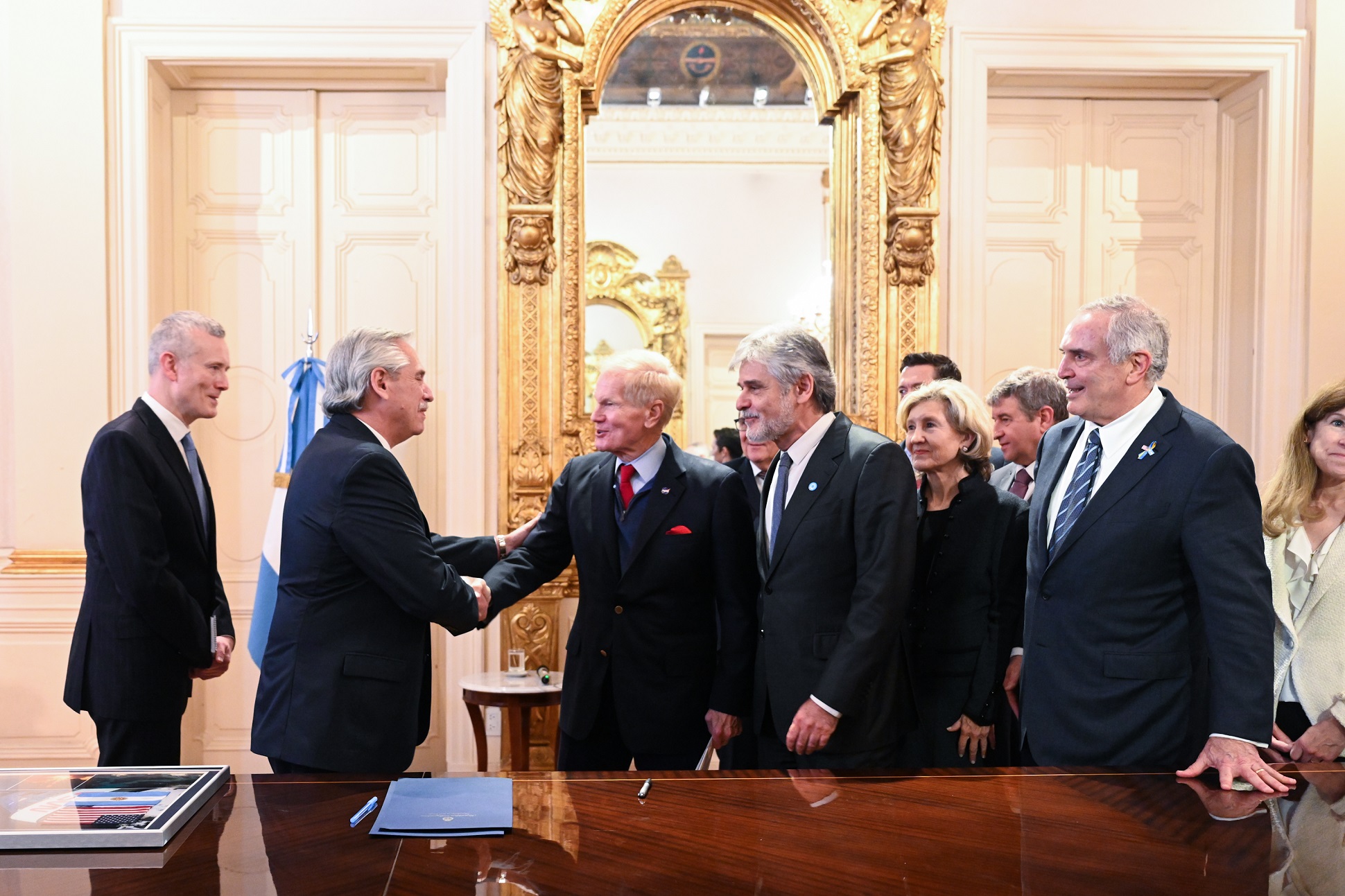 El Gobierno nacional oficializó junto al titular de la NASA la adhesión a los Acuerdos Artemisa de cooperación espacial internacional