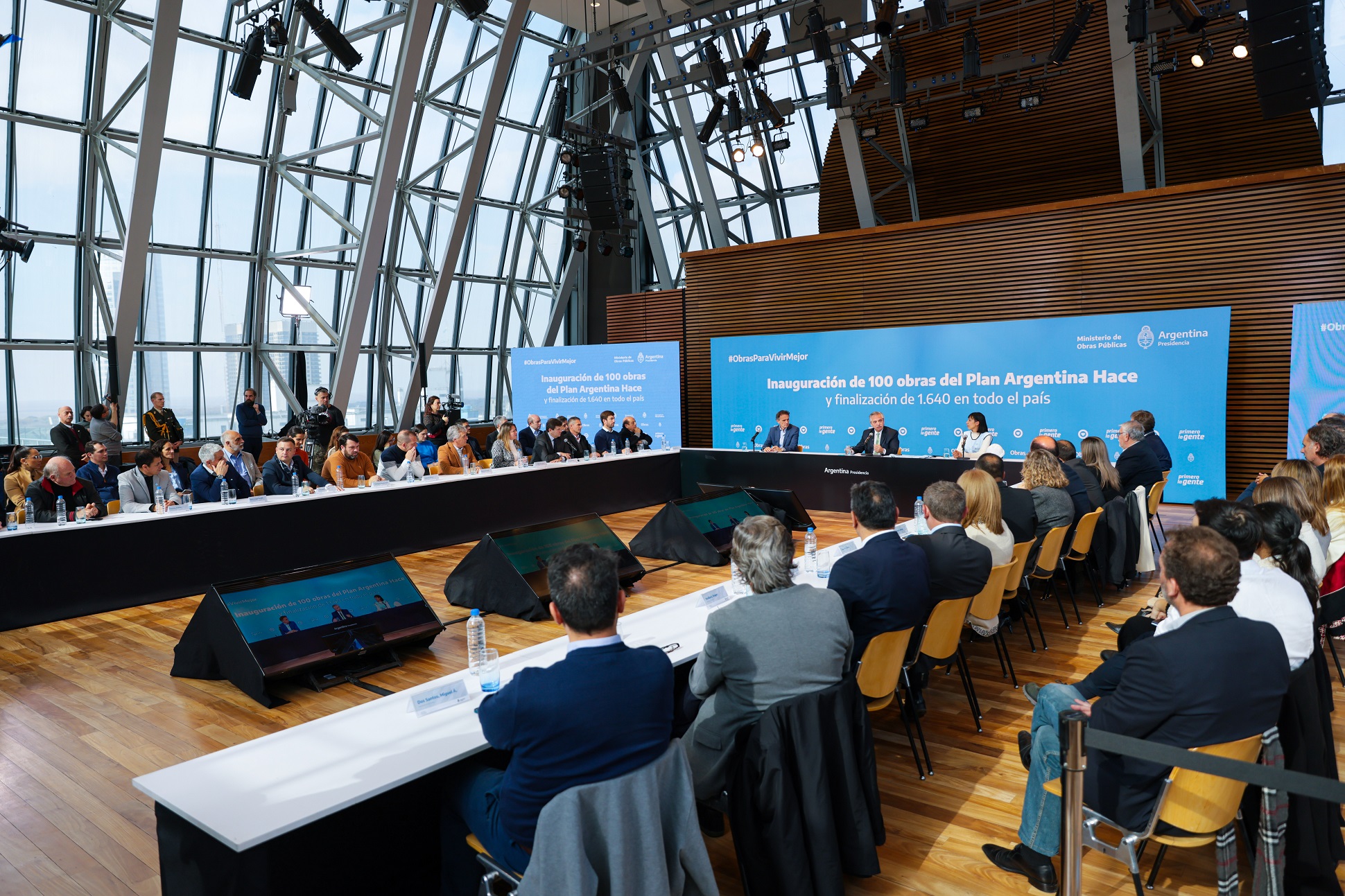 Alberto Fernández: “Durante nuestro gobierno no hubo ni un municipio en la Argentina que no haya recibido obra pública”